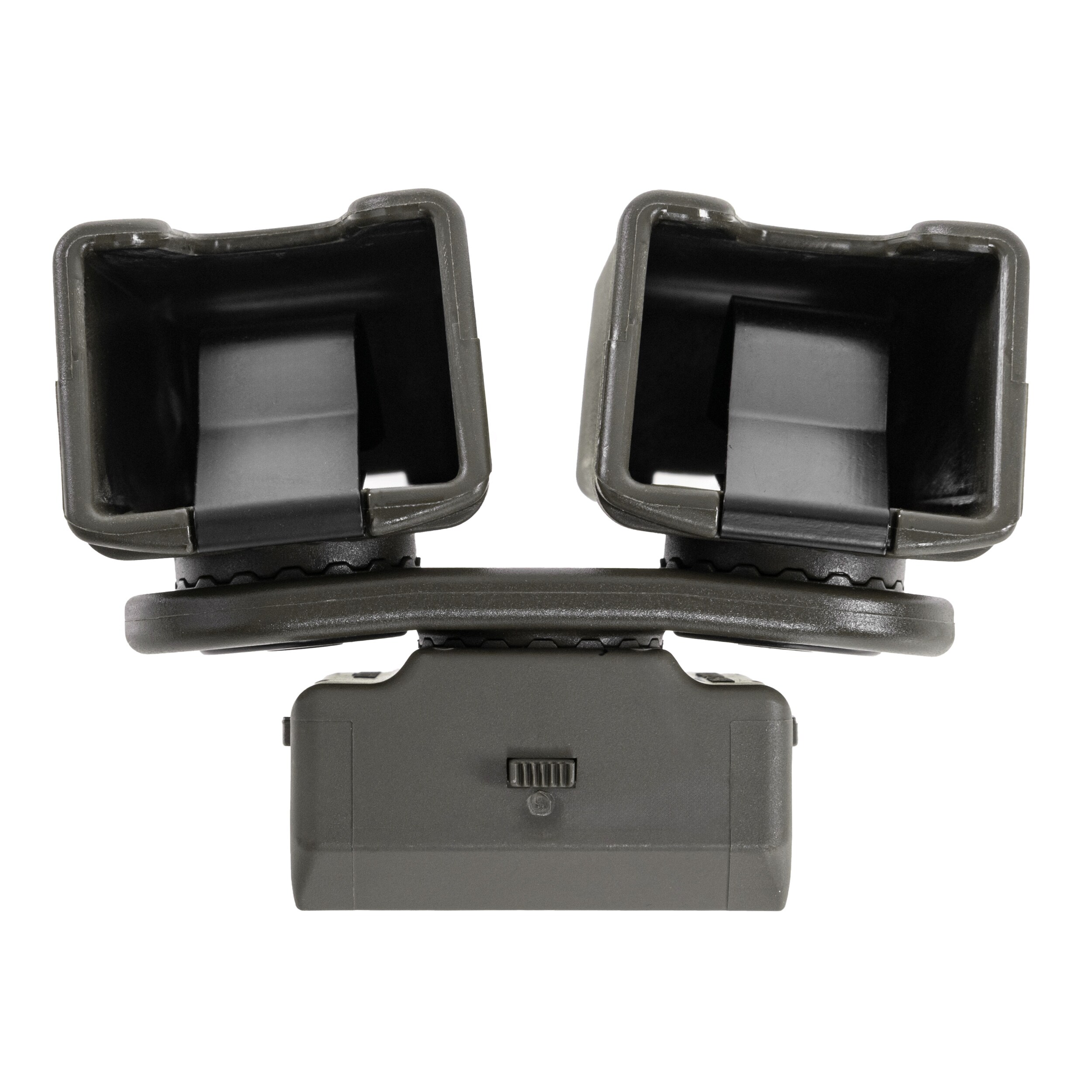 ESP Double Pouch with UBC-01 Clip mount for MP5/UZI/SA VZ.61 magazines - Olive Drab