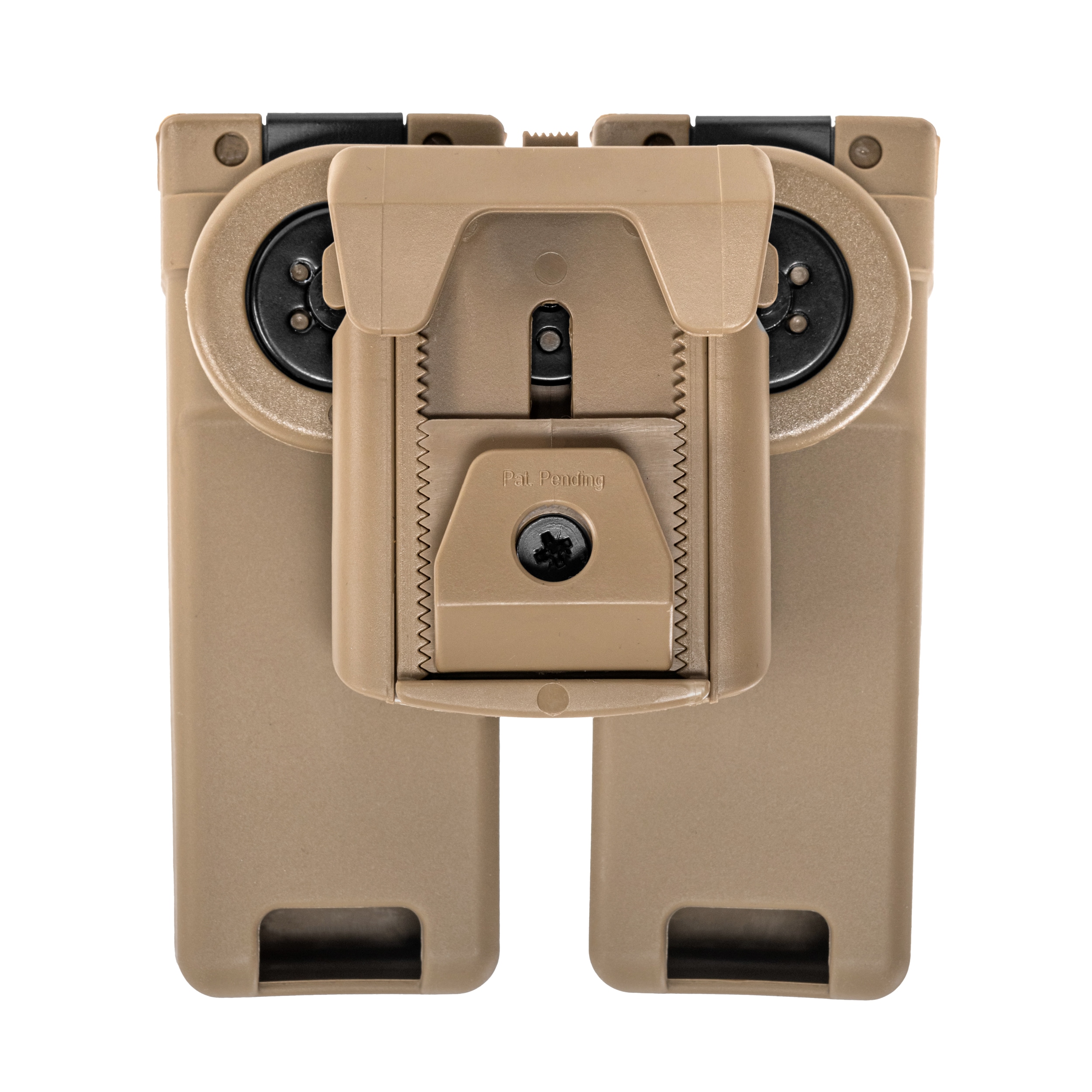 ESP Double pouch with UBC-01 Clip mount for MP5/UZI/SA VZ.61 magazines - Khaki