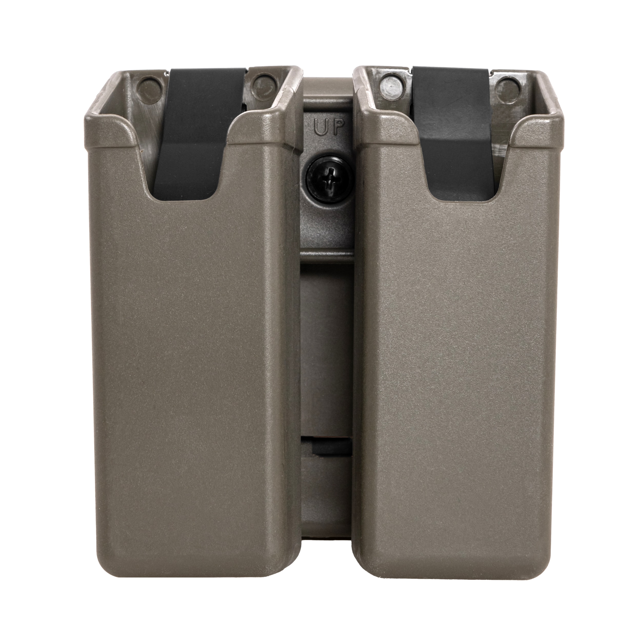 ESP Double pouch with UBC-02 Clip mount for MP5/UZI/SA VZ.61 magazines - Olive Drab