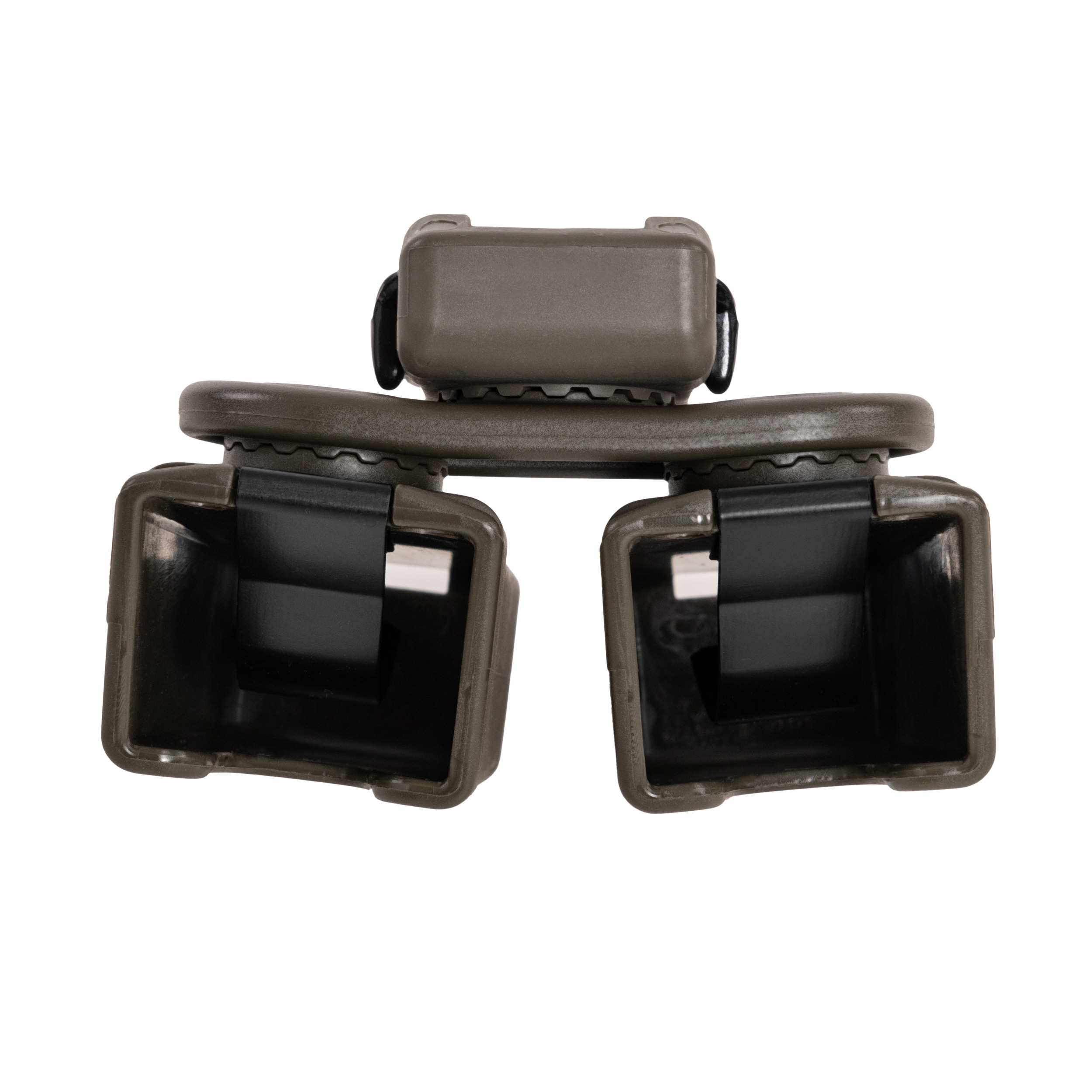 ESP Double pouch with UBC-03 Clip mount for MP5/UZI/SA VZ.61 magazines - Olive Drab