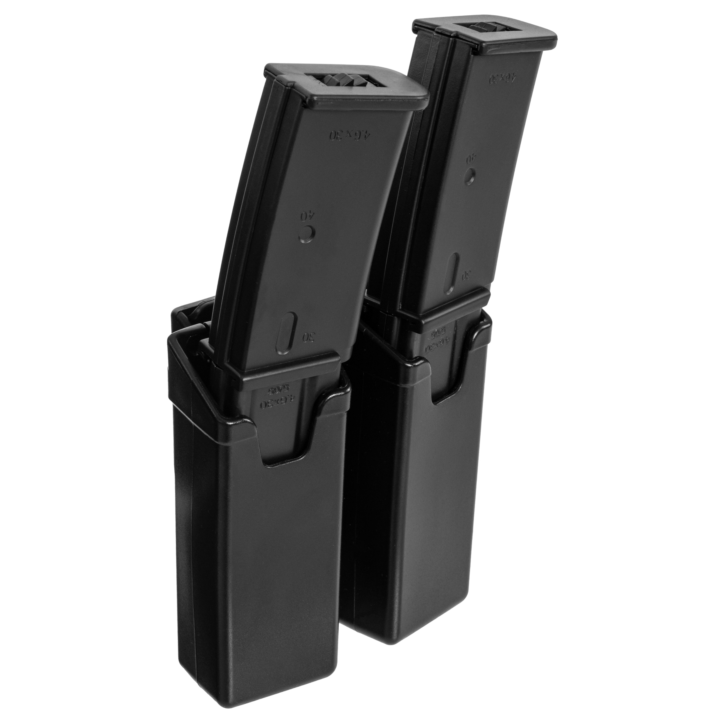 ESP Double swivel pouch with UBC-04-2 mount for medium magazines Black