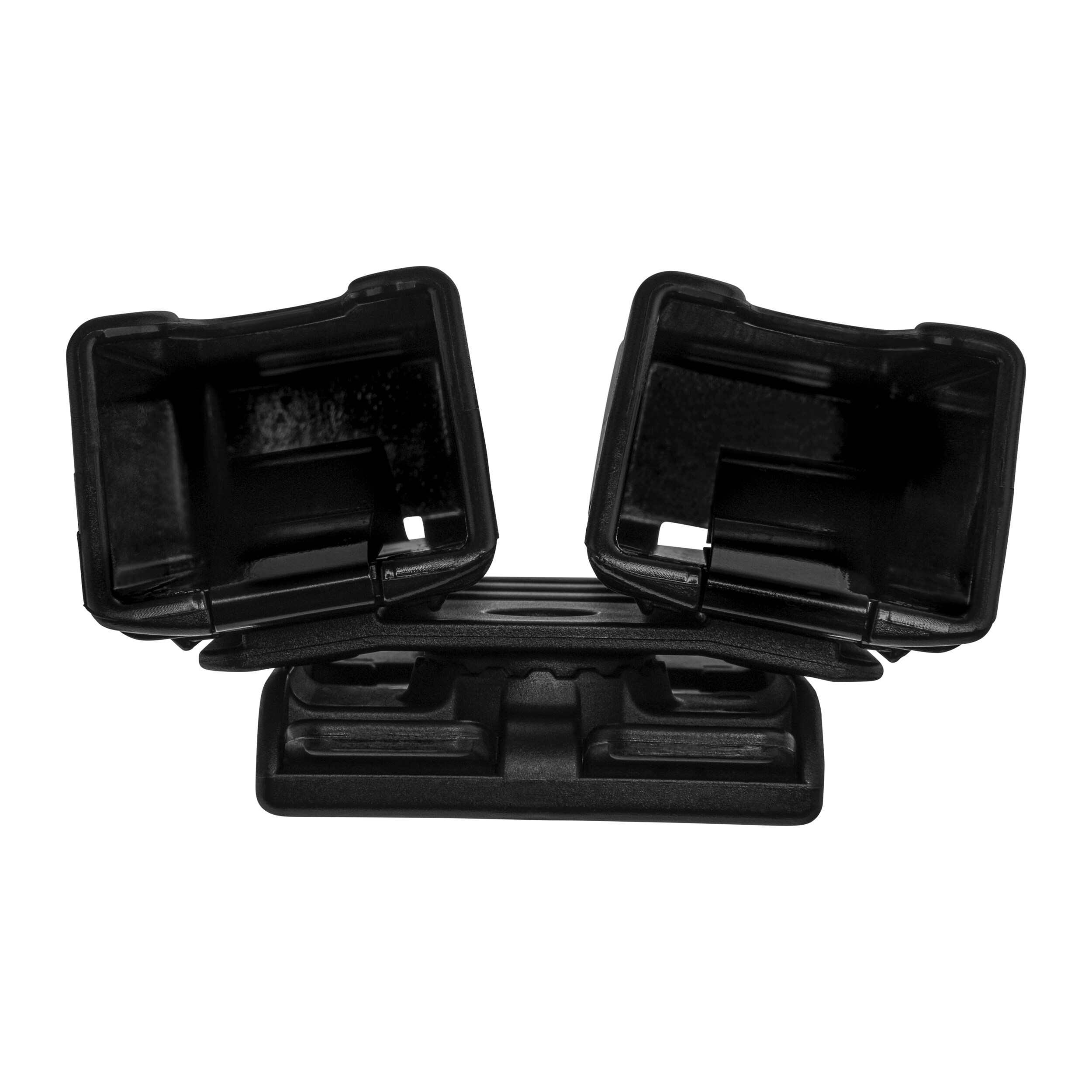 ESP Double Rotating Magazine Pouch with UBC-07 Clip Mount for Medium Magazines - Black