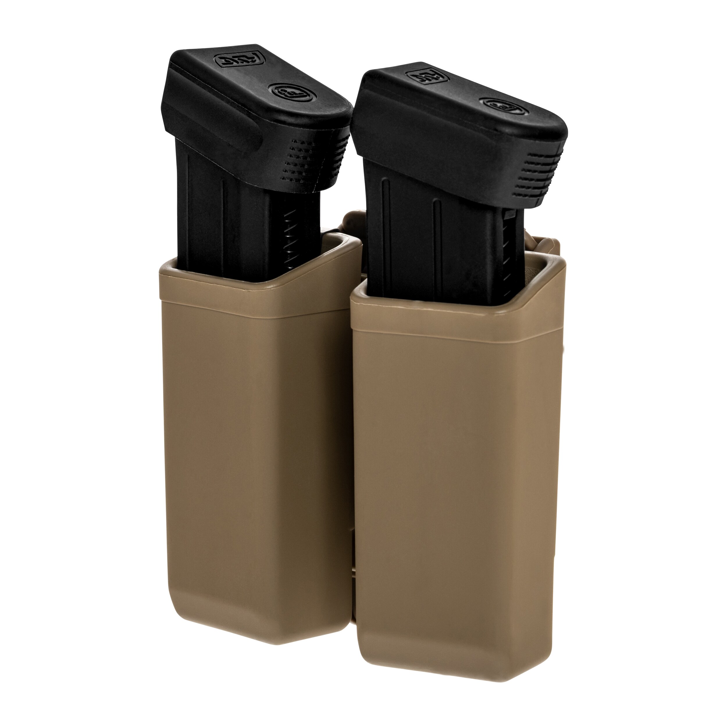 ESP Double Rotating Magazine Pouch with UBC-07 Clip Mount for Medium Magazines – Khaki