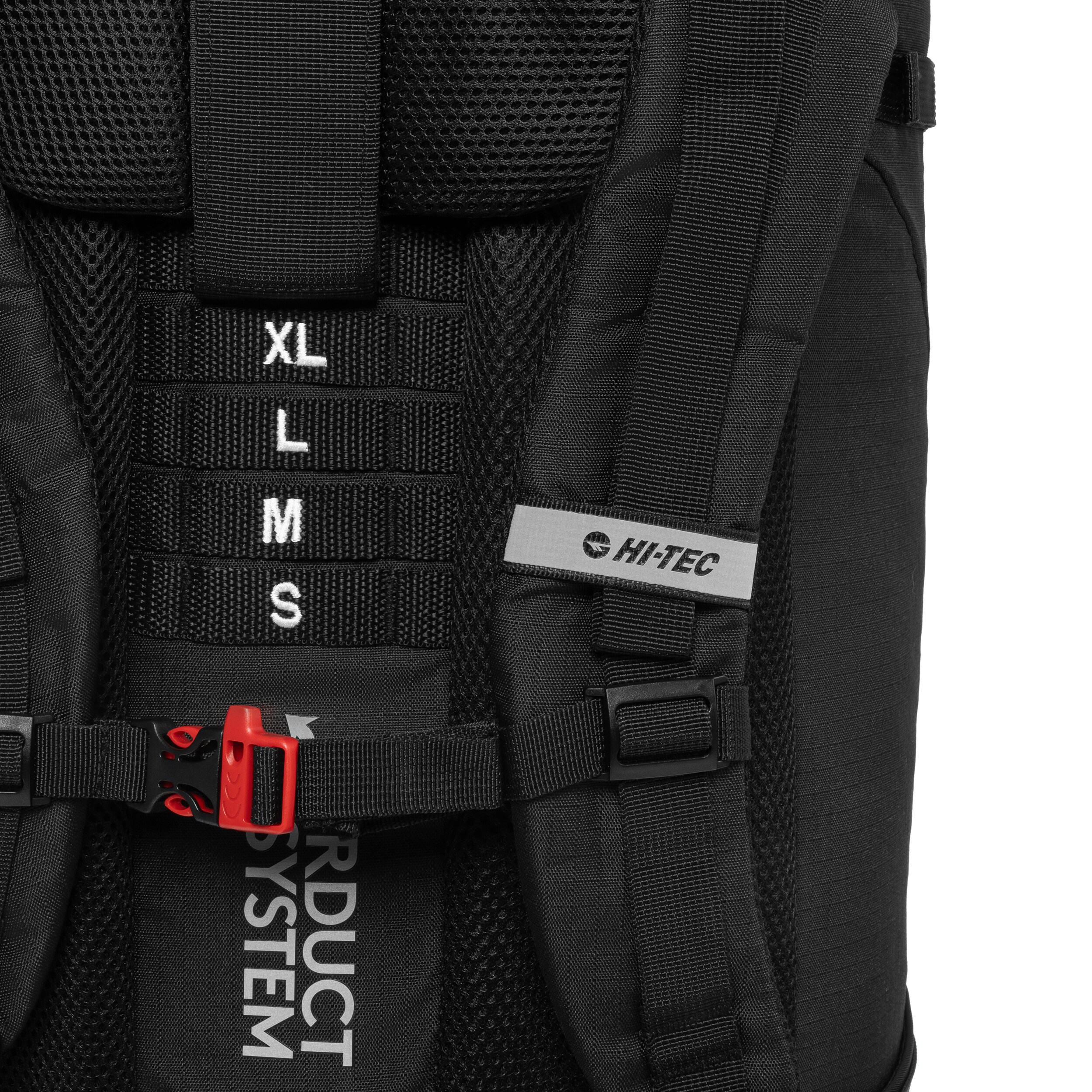 Hi-Tec Stone Backpack 75 l - Black/High Risk Red