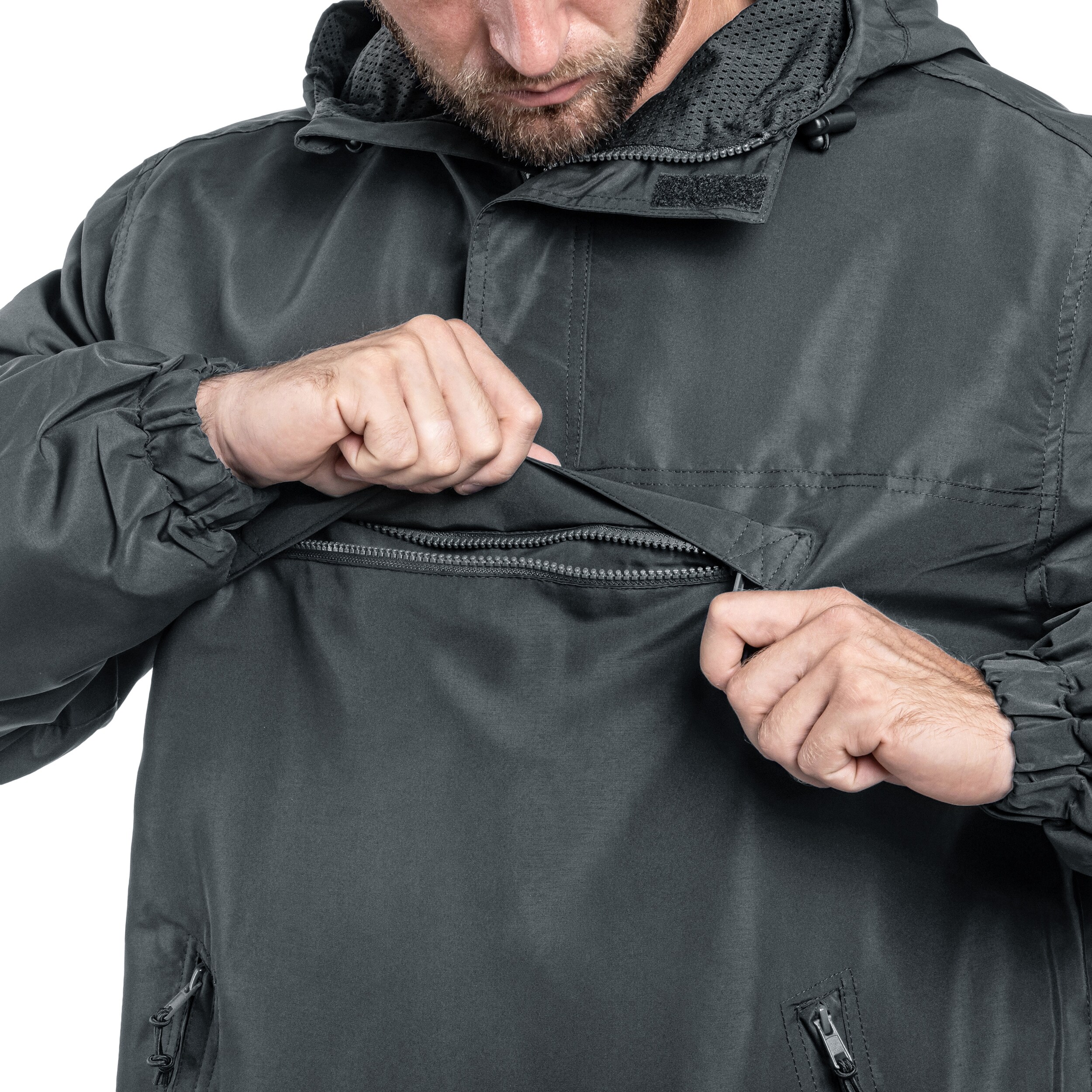 Brandit Summer Windbreaker Jacket - Anthracite
