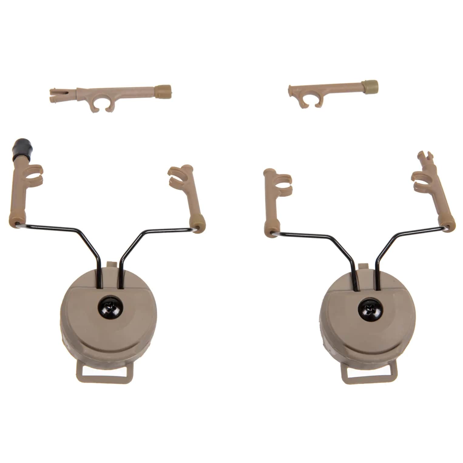 Tac-Sky Comtac type headphone adapter for ARC OPS-CORE rails - Dark Earth