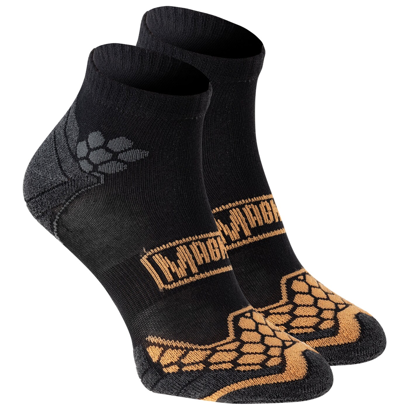 Magnum Bersor Socks - Black/Grey/Honey Mustard
