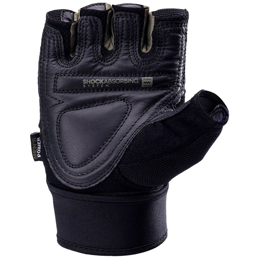 Magnum Shock Gloves - Black/Olivine