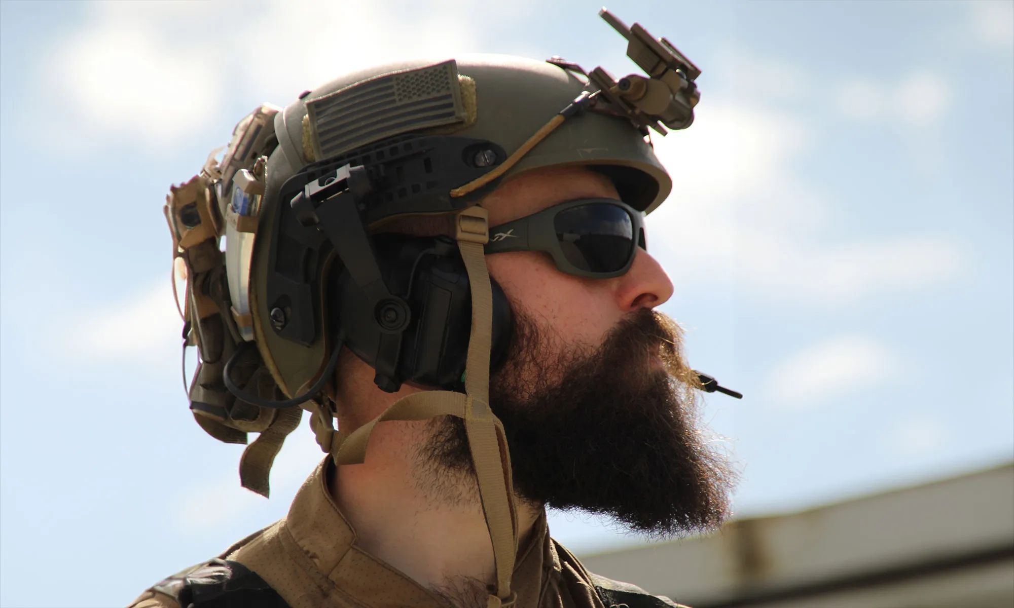 Wiley X Climb tactical glasses - Grey/OD Green