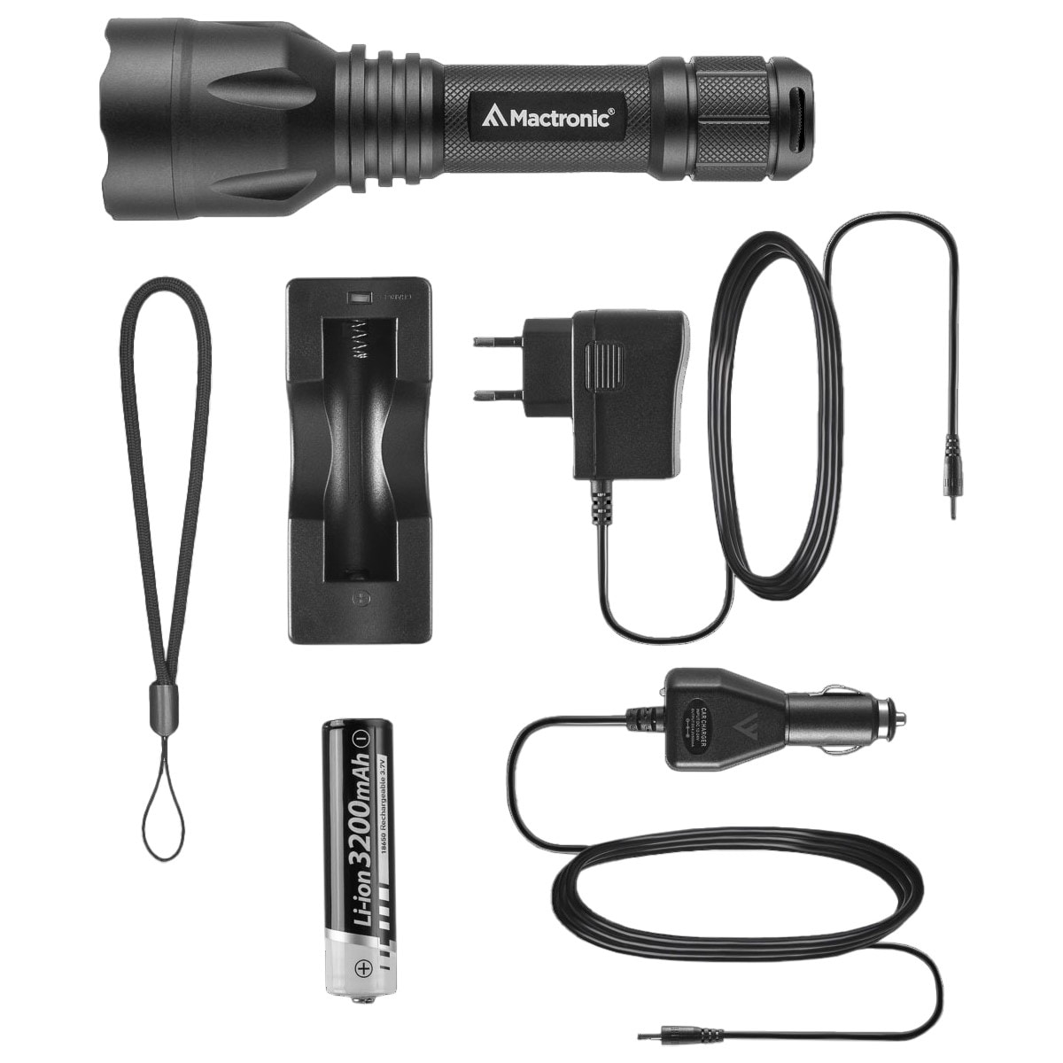 Mactronic Black Eye Flashlight - 1550 lumens