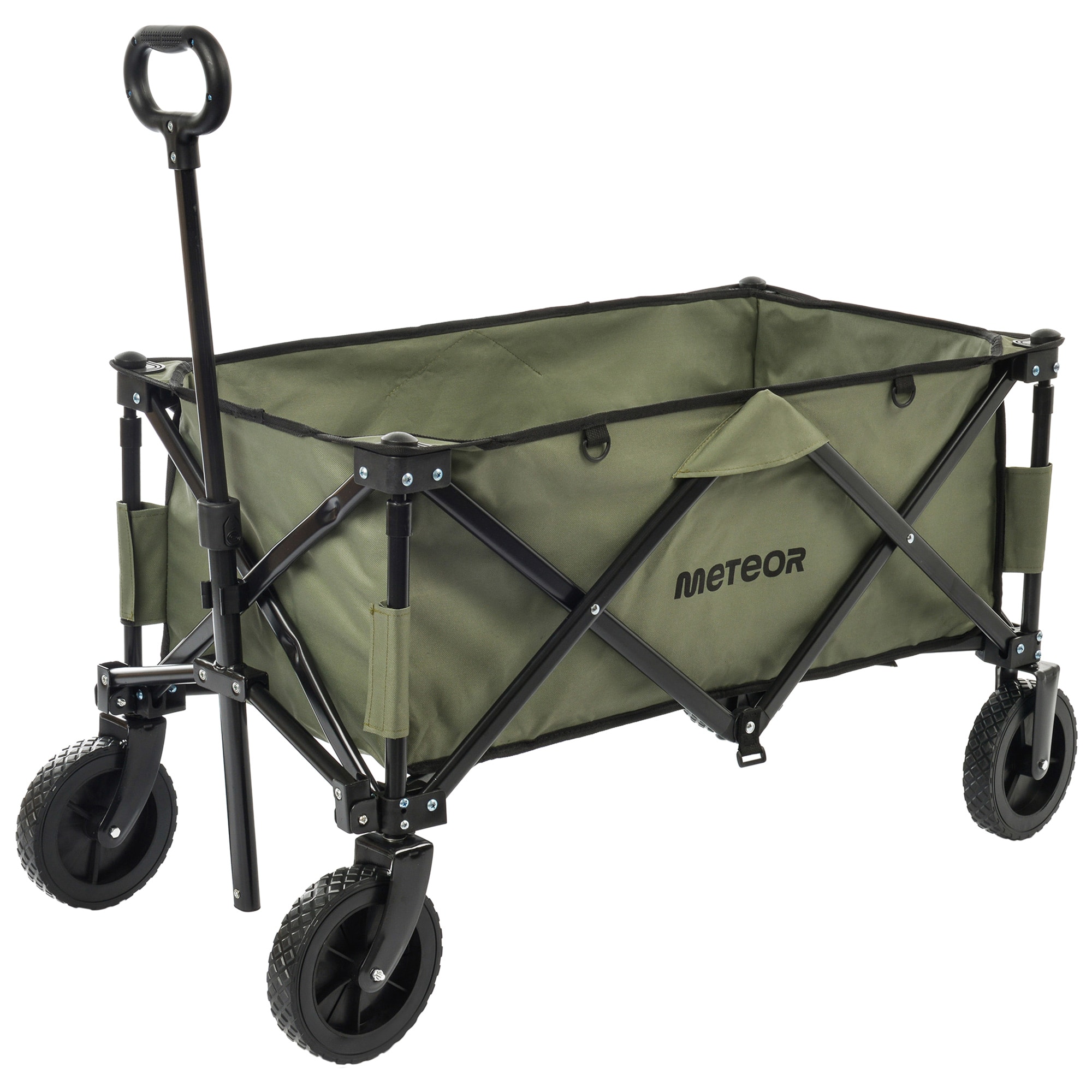 Meteor X-300 Folding Cart - Dark Green