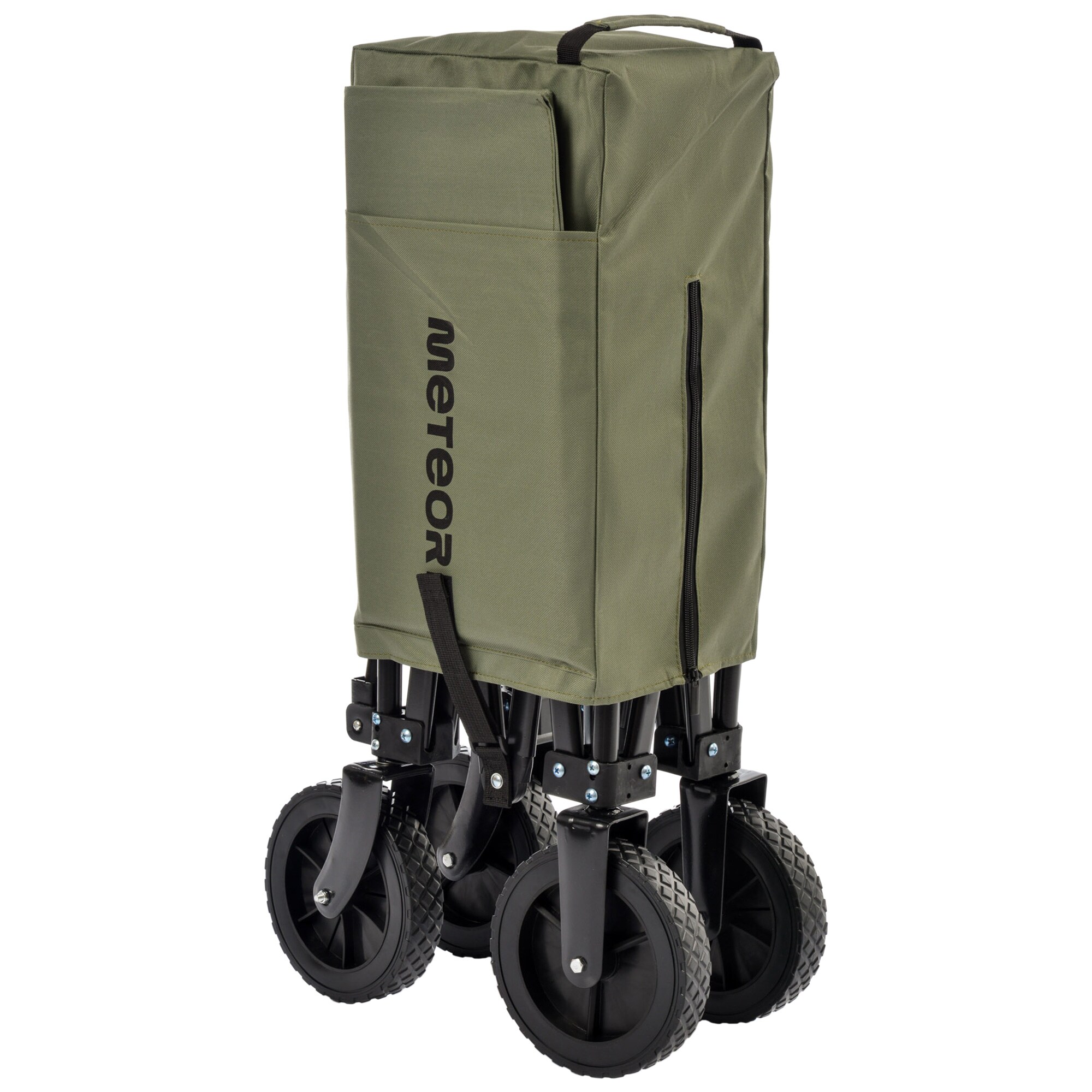Meteor X-300 Folding Cart - Dark Green