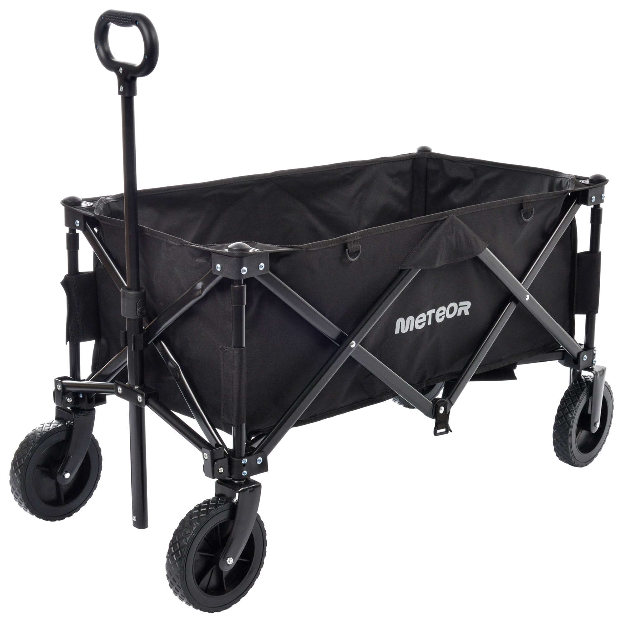 Meteor X-300 Folding Transport Cart - Black