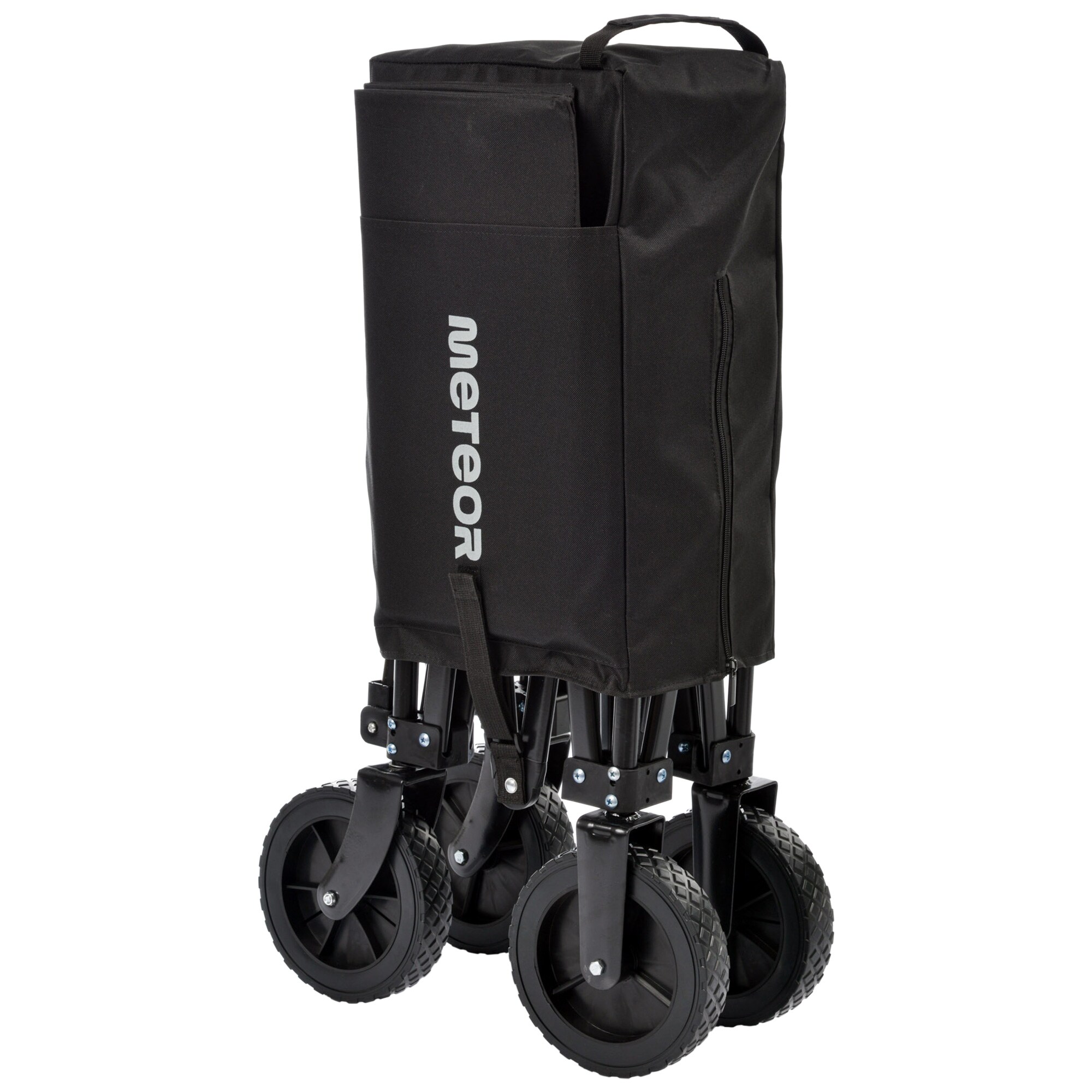 Meteor X-300 Folding Transport Cart - Black