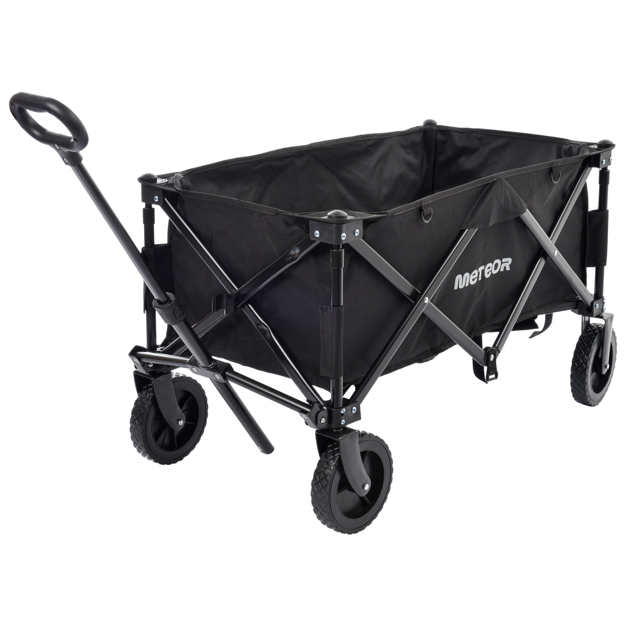 Meteor X-300 Folding Transport Cart - Black
