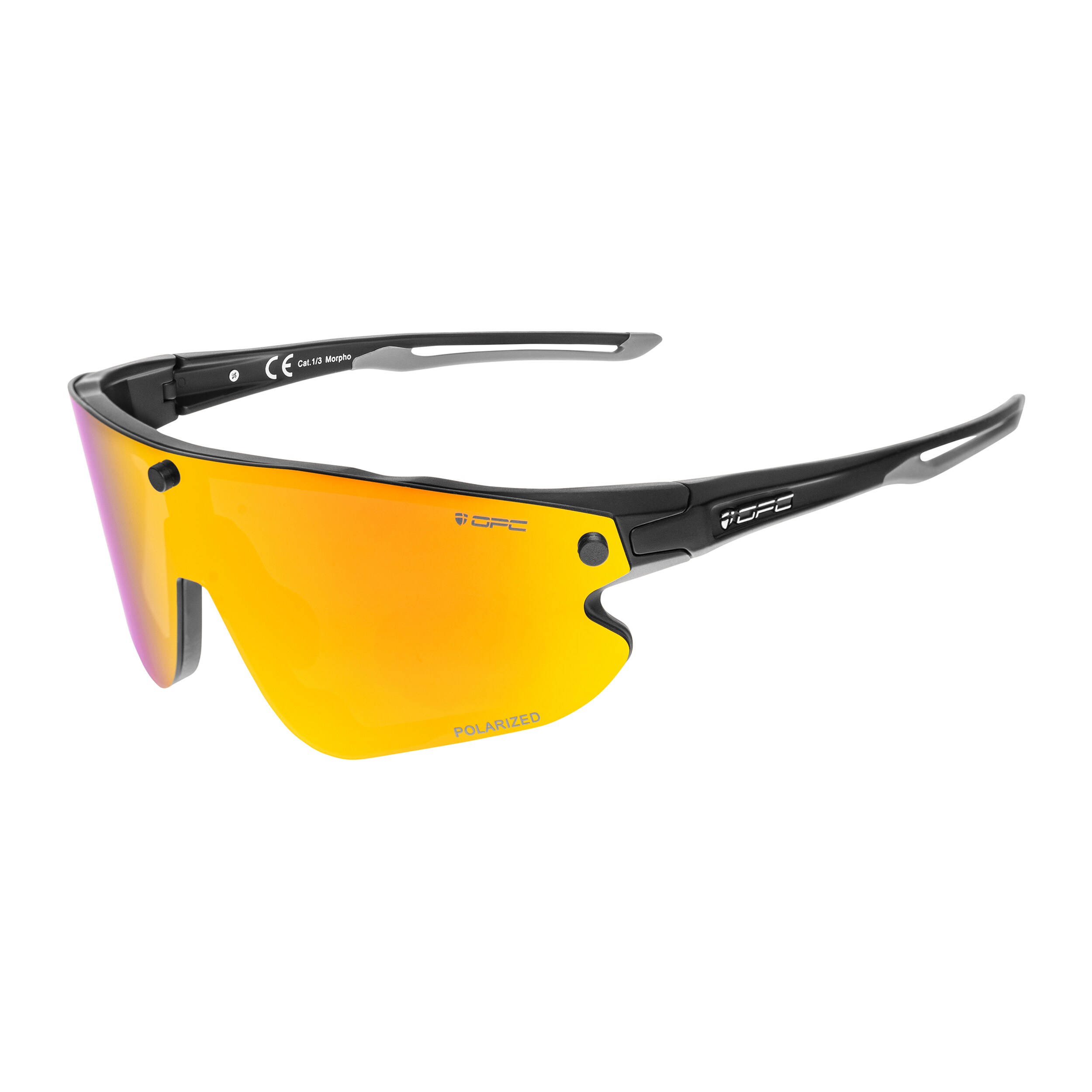 OPC All Round Morpho Sunglasses - Matt Black/Red/Yellow Set