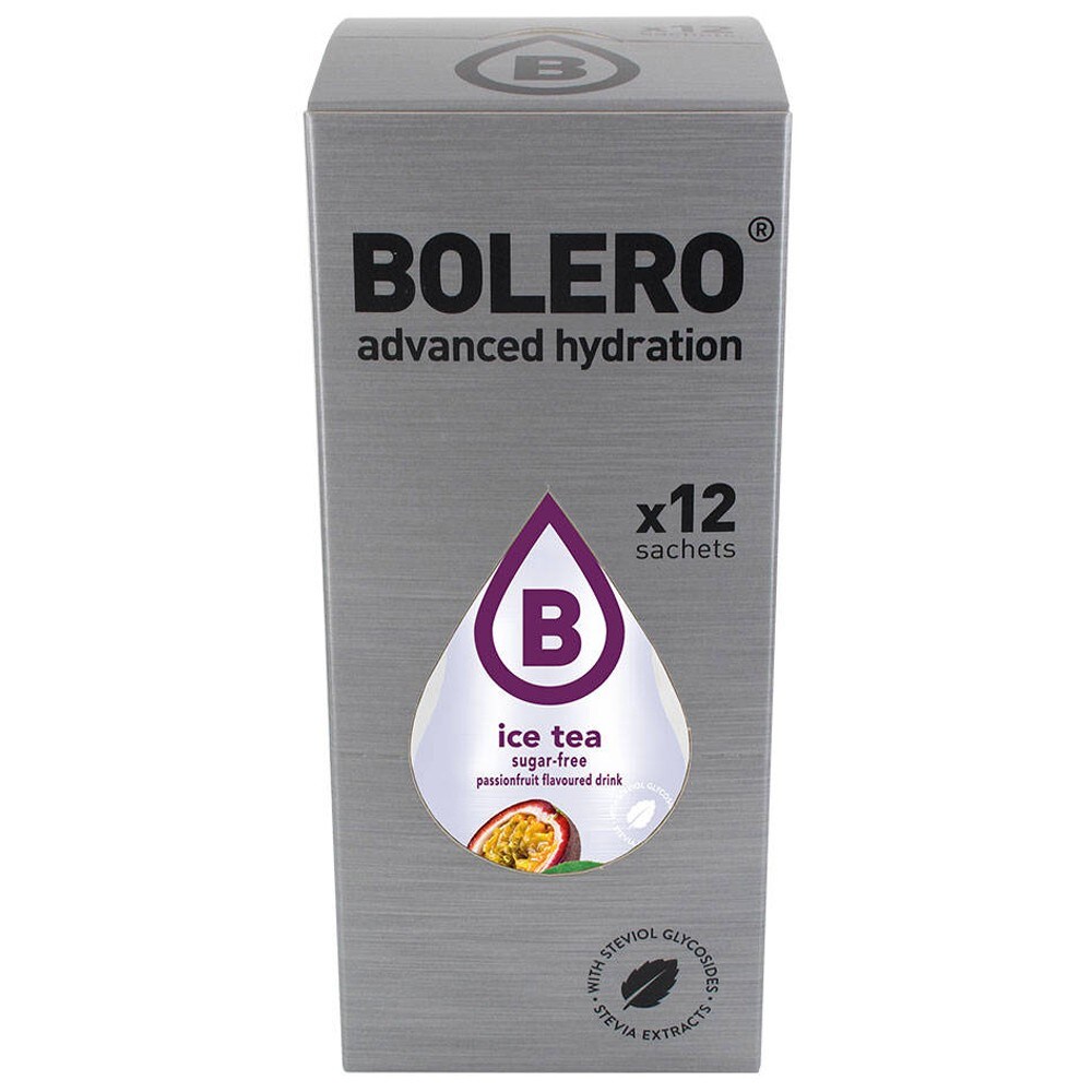 Bolero Ice Tea Passionfruit beverage powder with stevia 3 g - 12 pcs.