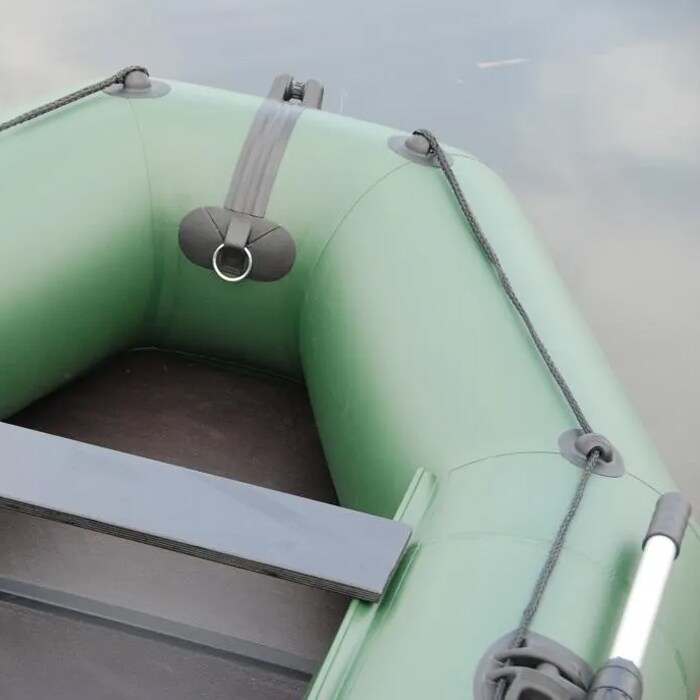 Kolibri KM-280 Pontoon with full floor - Green