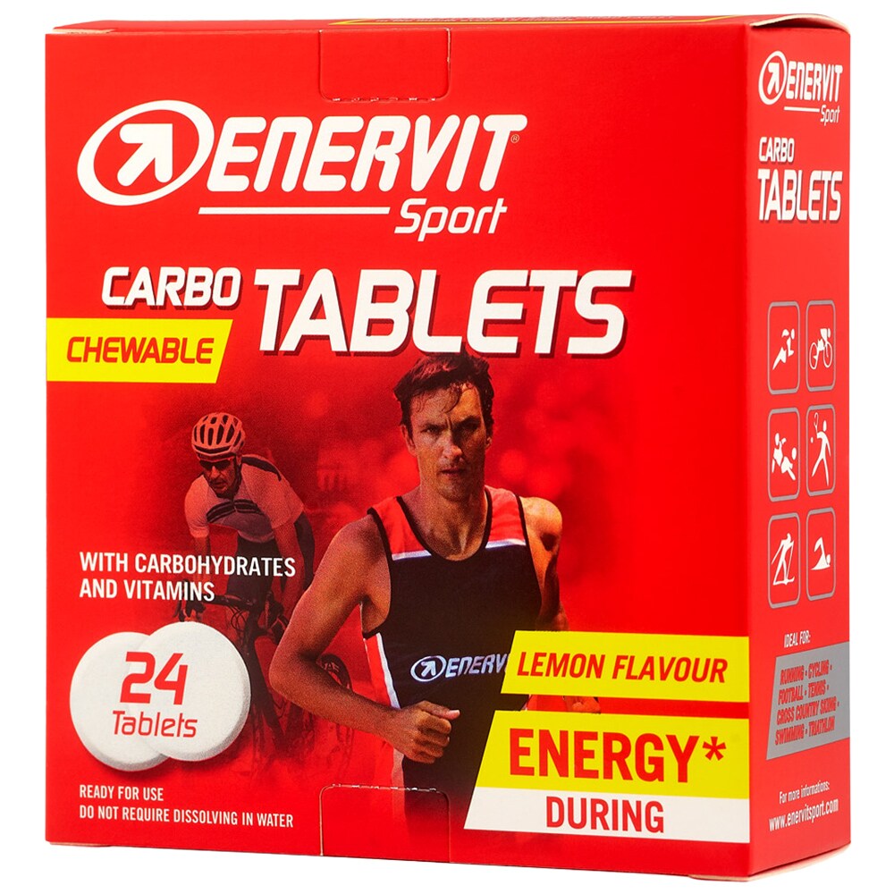 Enervit Sport Carbo Tablets 24 pcs. - lemon