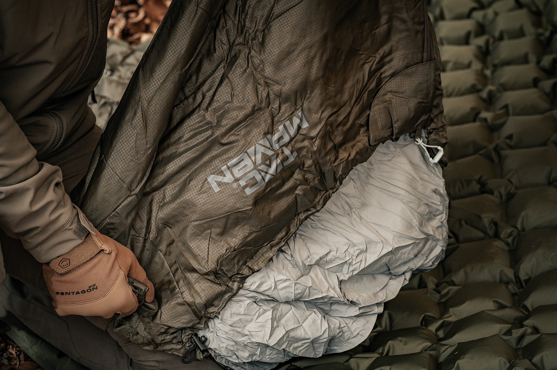 Pentagon Tac Maven Cocoon Sleeping Bag - RAL 7013