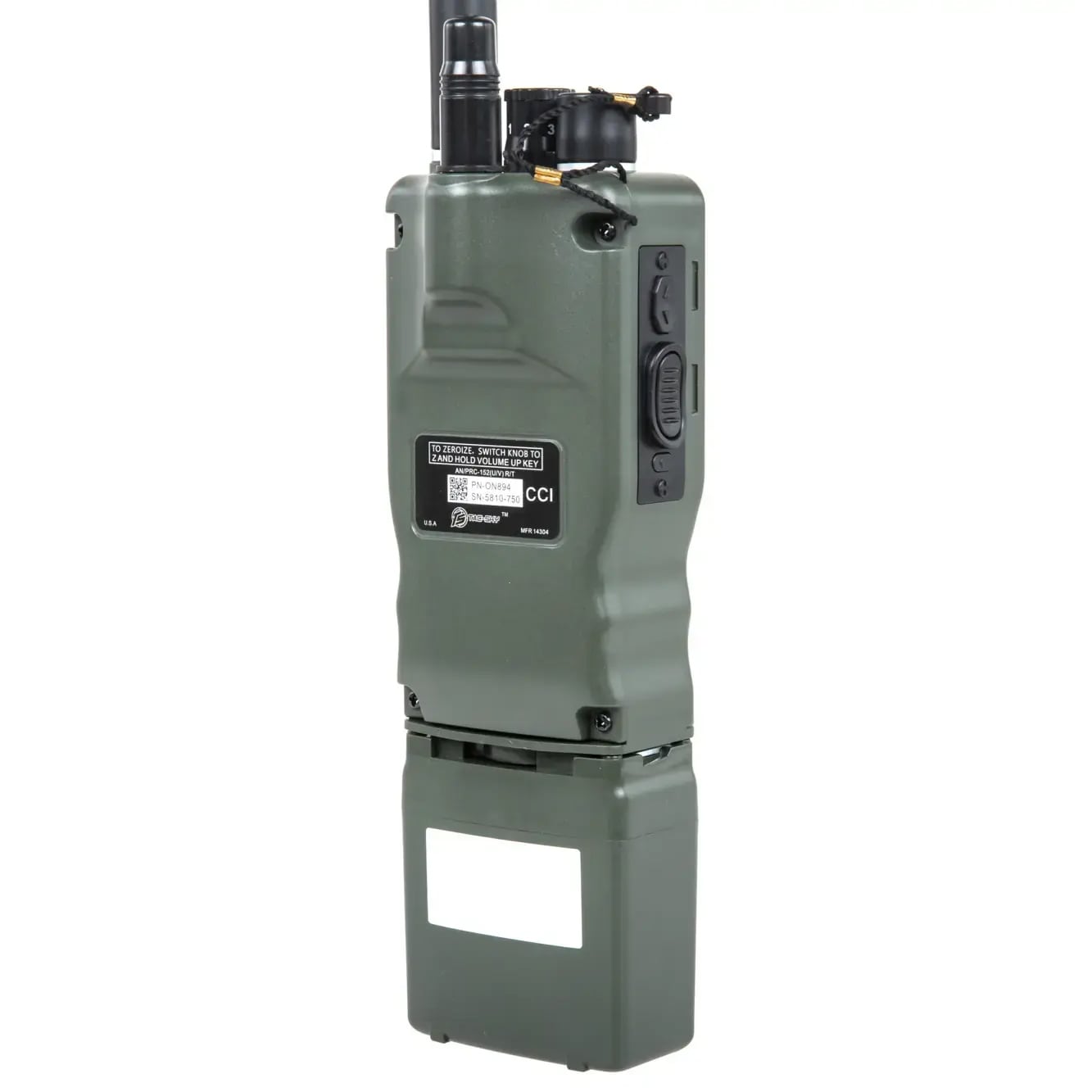 Tac-Sky AN/PRC-152 WYS0071 Dummy Radio Receiver - Green