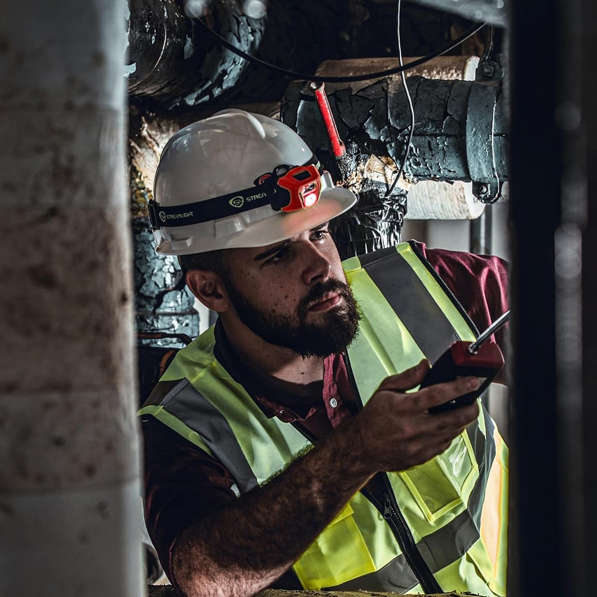 Streamlight Enduro Pro Haz-Lo Headlamp Orange - 160 lumens