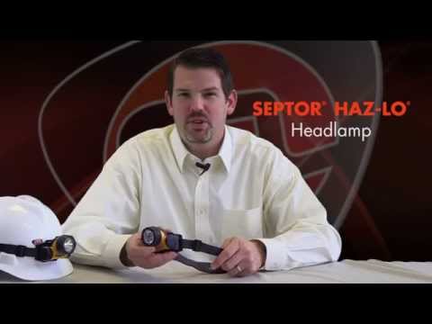 Streamlight Septor HAZ-LO ATEX Headlamp Orange - 270 lumens