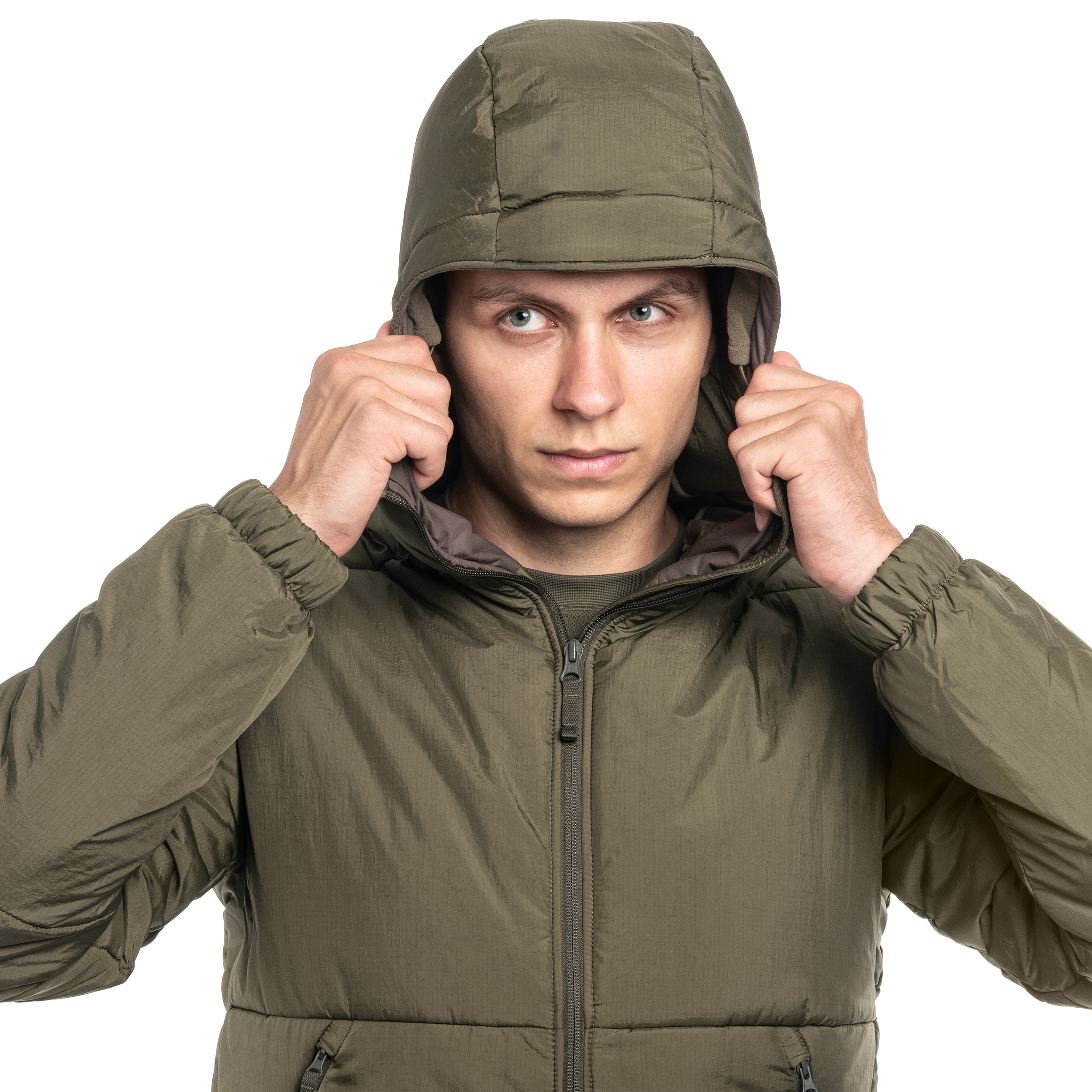 UF PRO Delta Compac Tactical Winter Jacket - Brown Grey