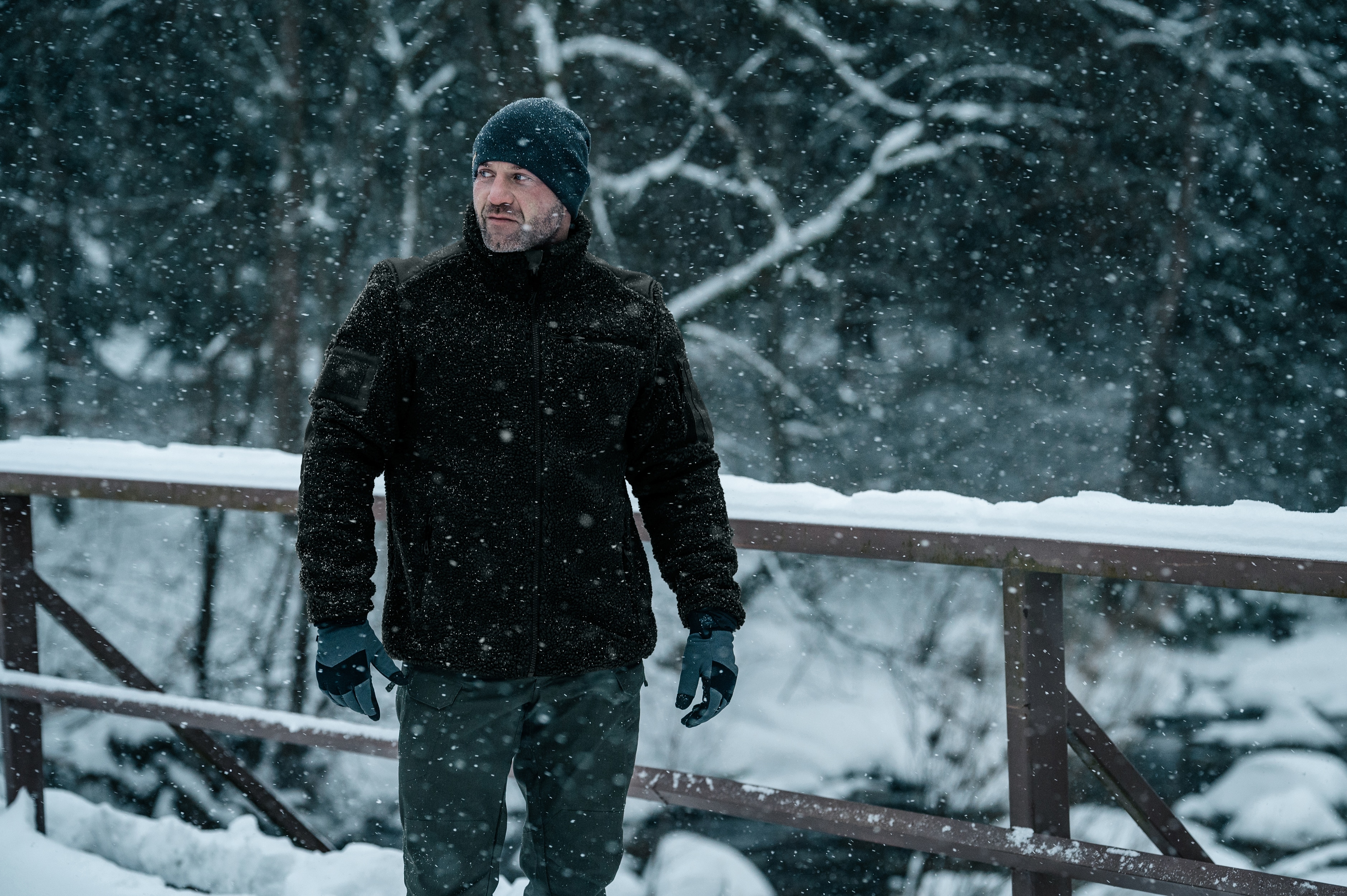 Military Wear Tactical Teddyfleece Fleece - Black