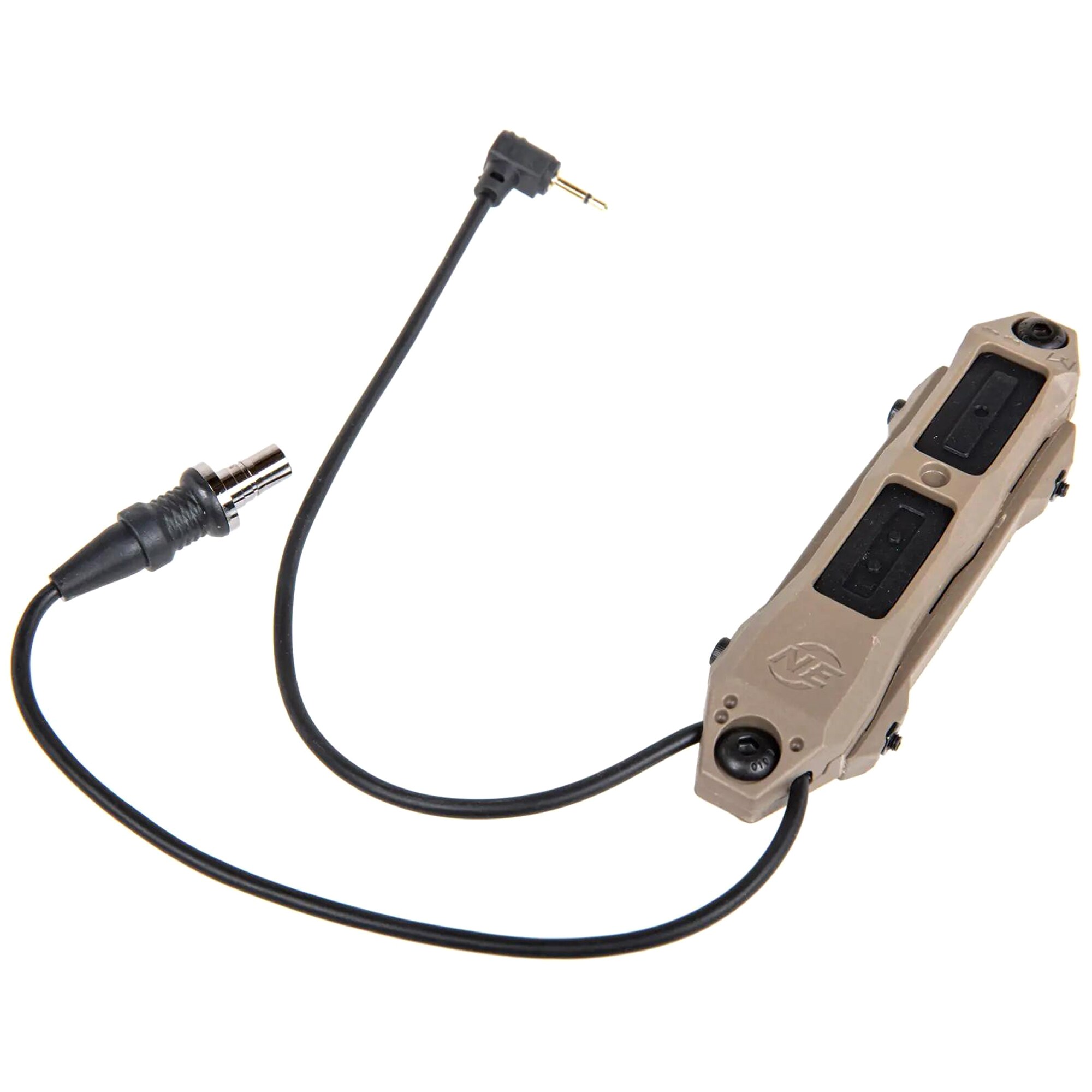 WADSN Flat Dark Earth Double Gel Switch - SF plug + 2.5 mm