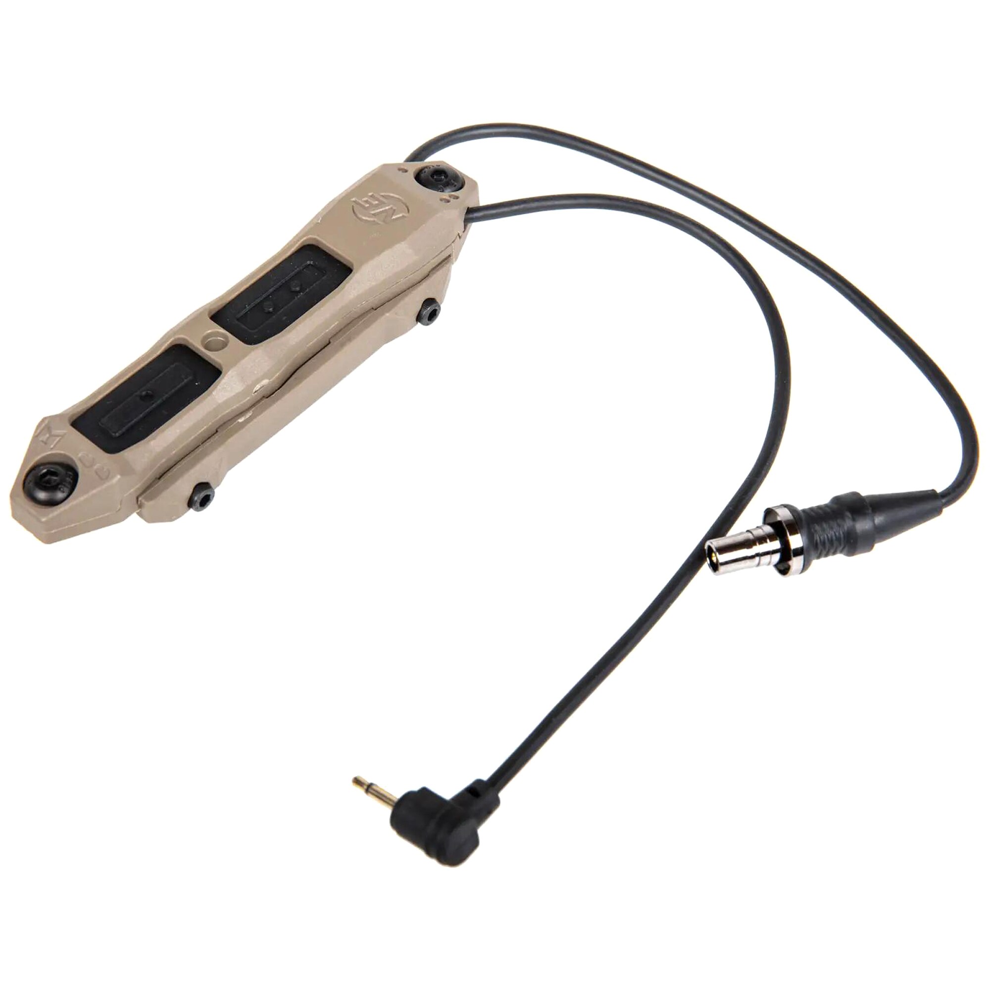 WADSN Flat Dark Earth Double Gel Switch - SF plug + 2.5 mm