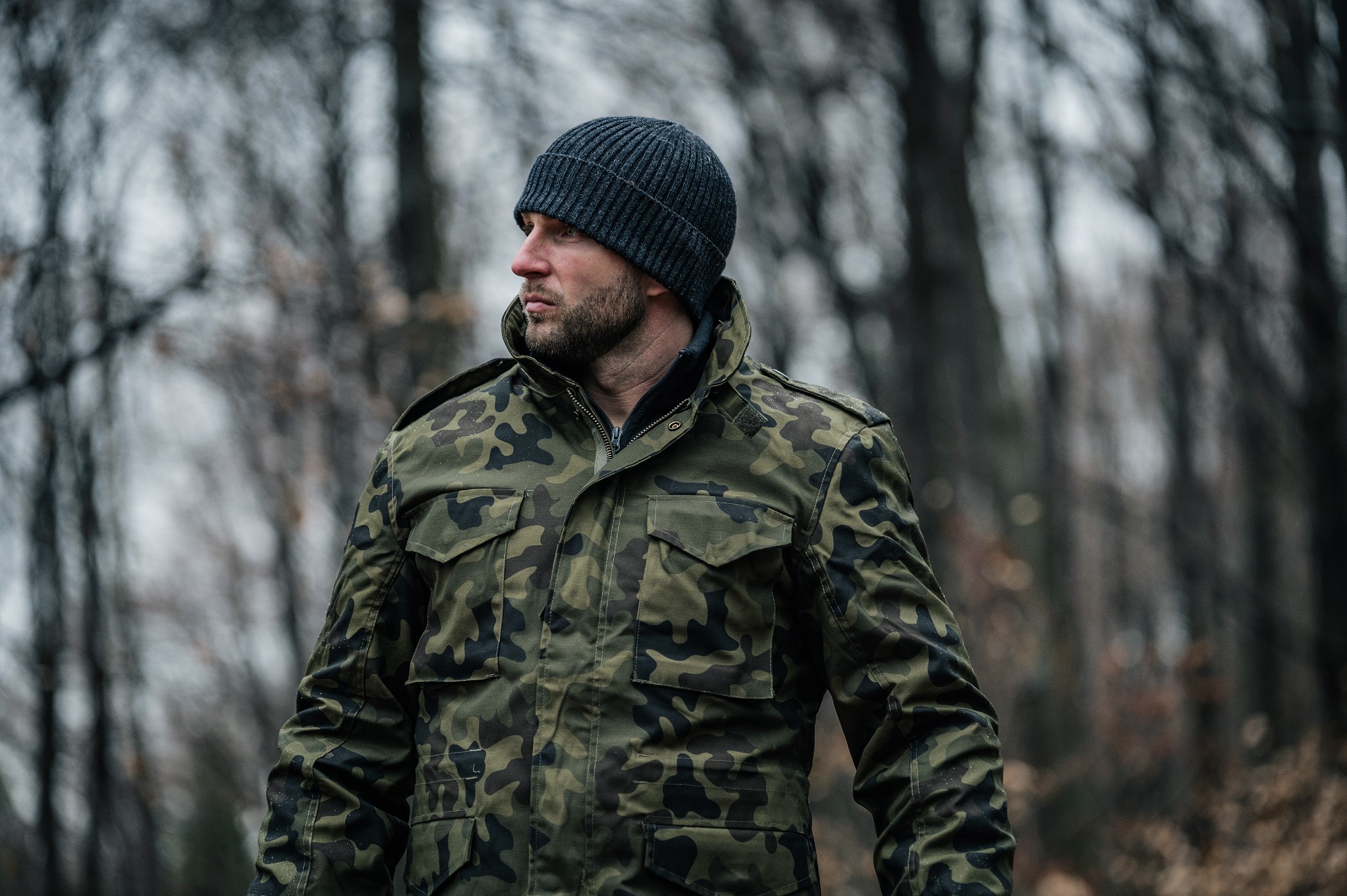 Military Wear M65 Classic Jacket - wz.93 Pantera PL Woodland