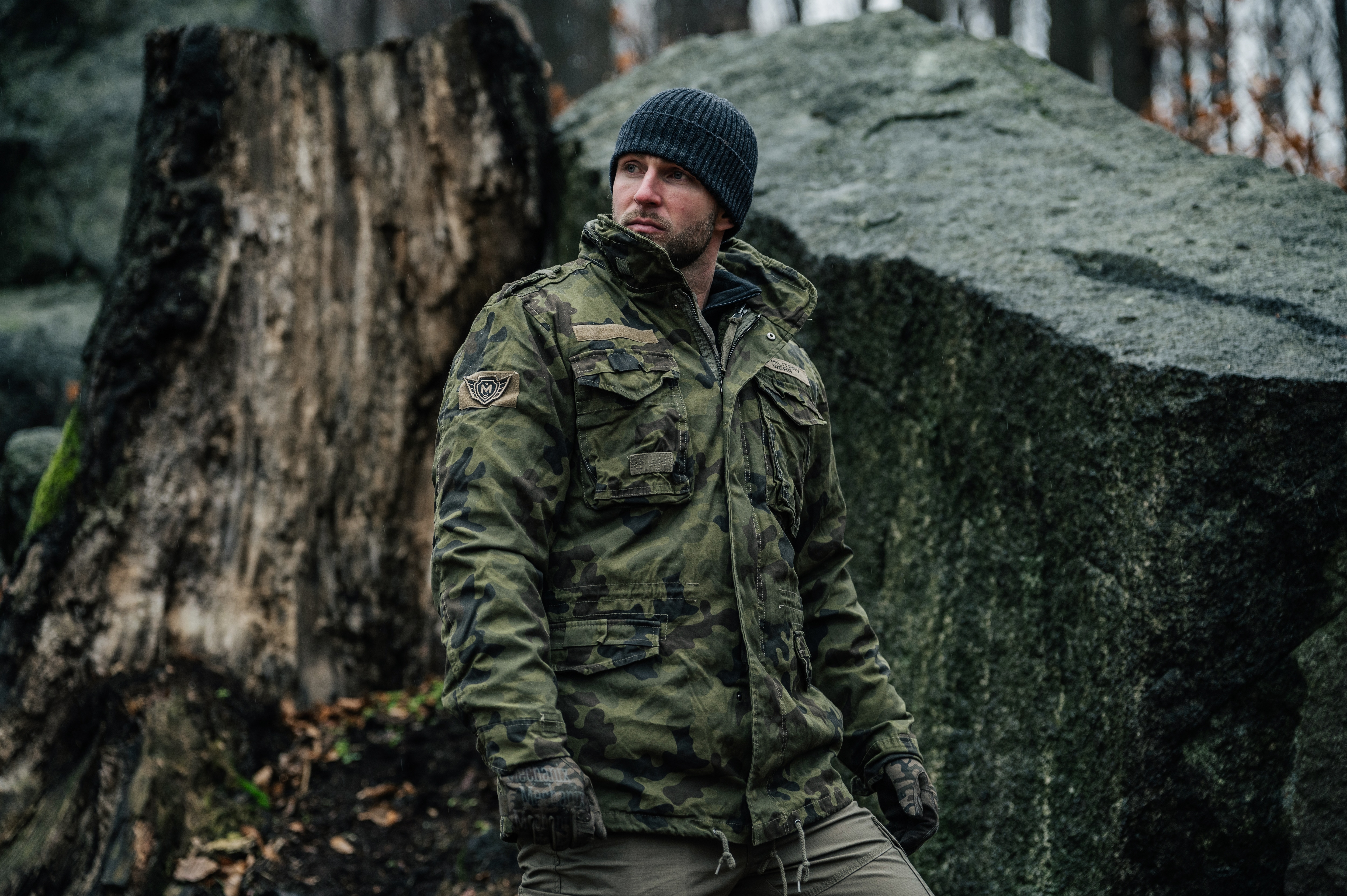 Military Wear M65 Giant Jacket - wz.93 Pantera PL Woodland