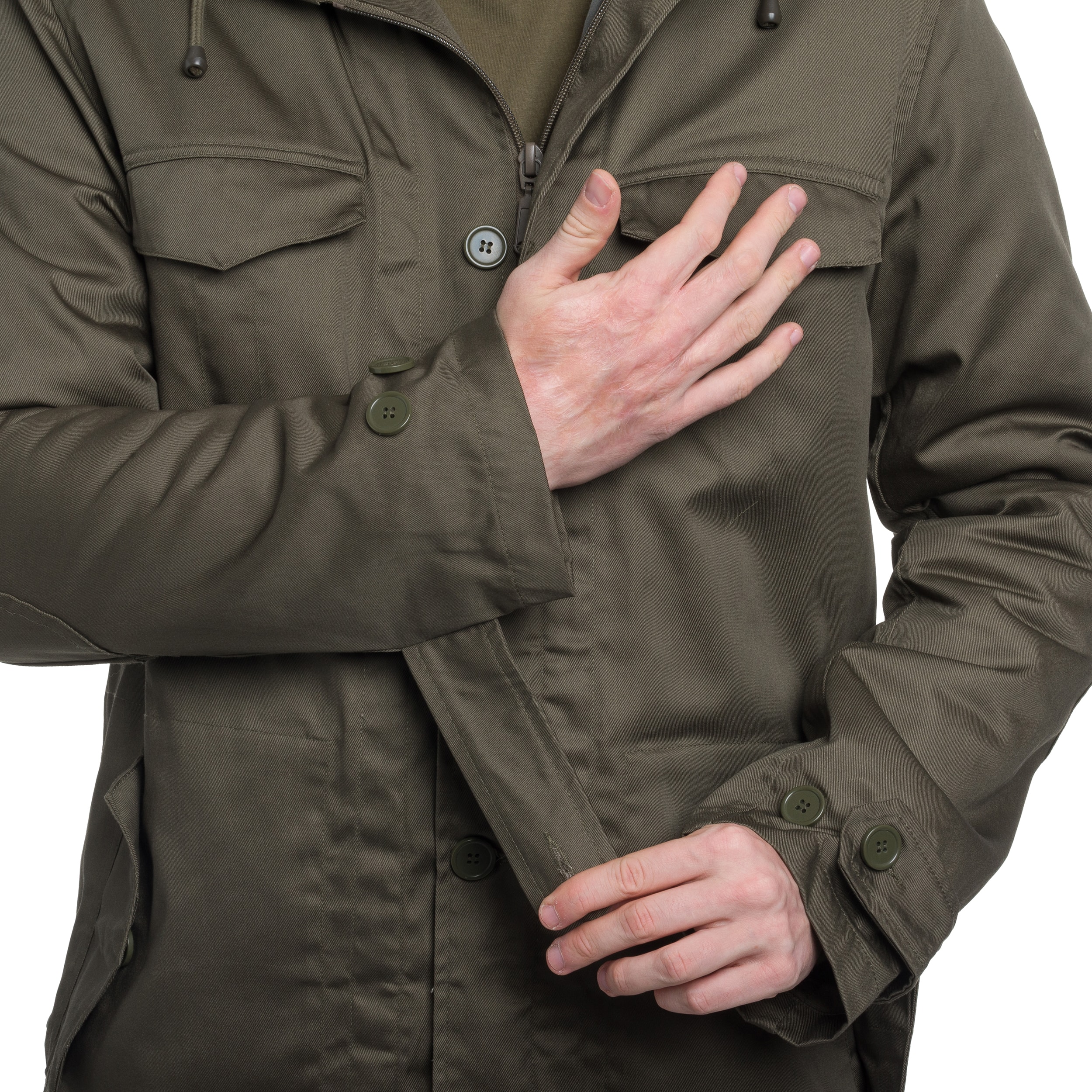 Brandit BW Parka Forest Jacket - Olive