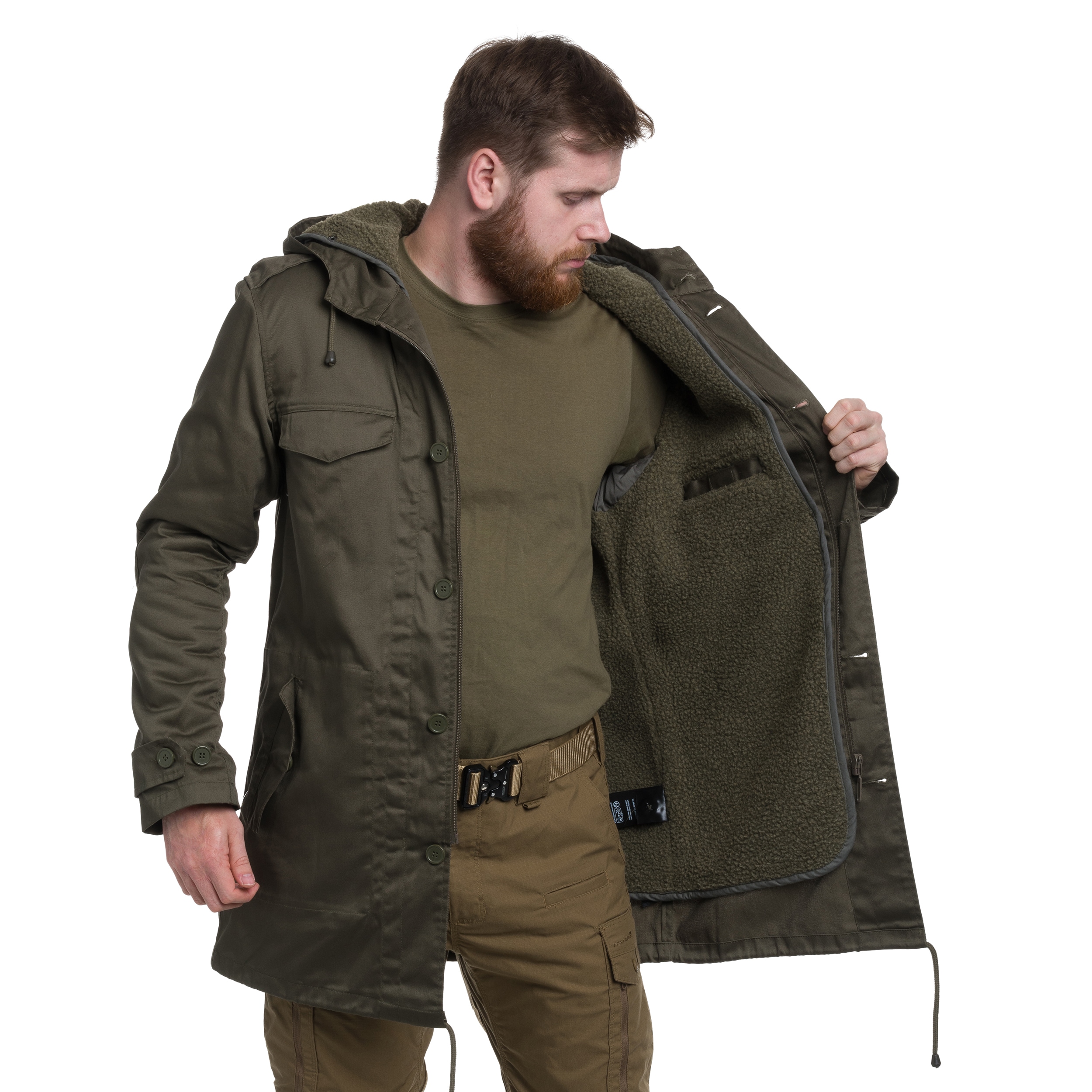 Brandit BW Parka Forest Jacket - Olive