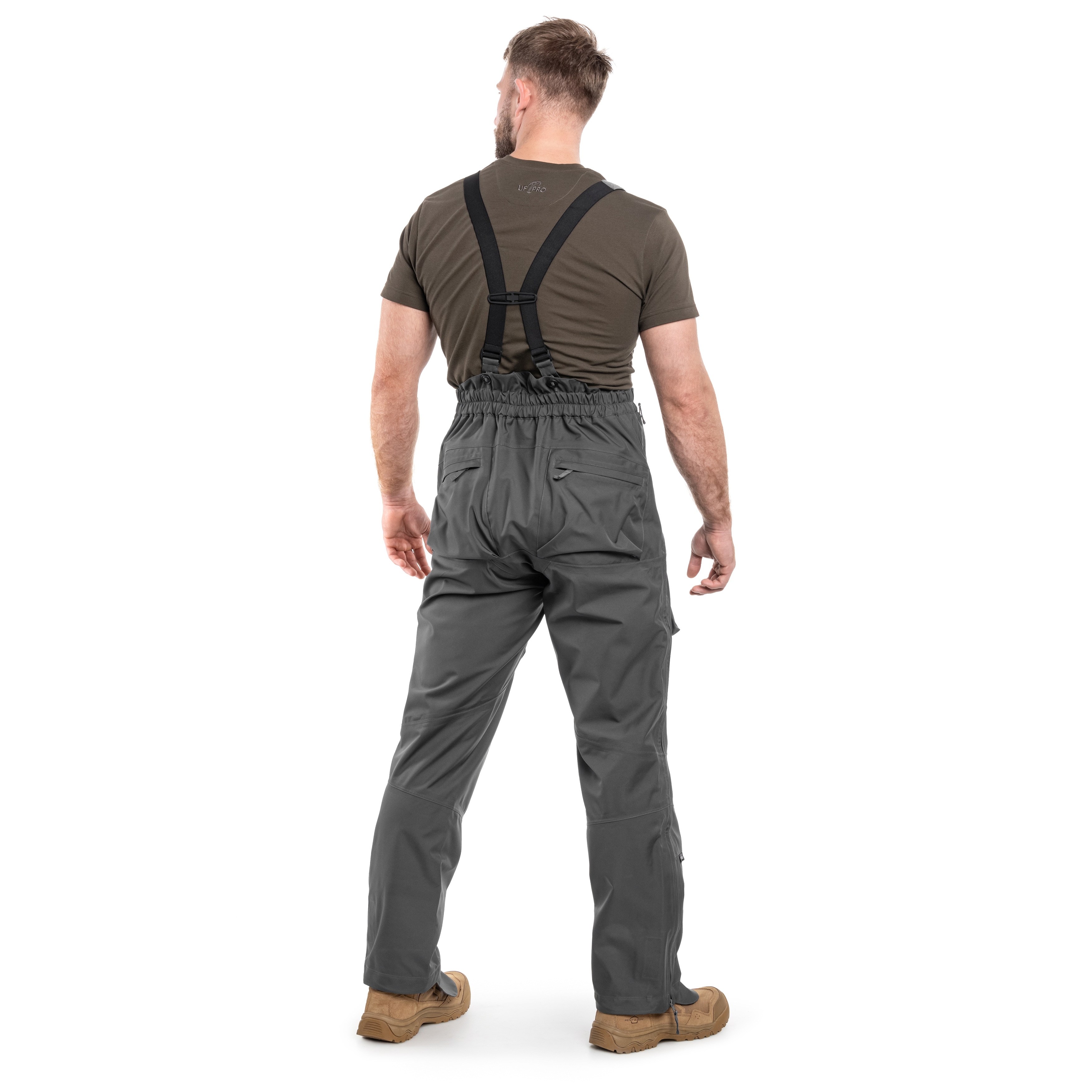 UF PRO Monsoon XT Tactical Waterproof Rain Pants - Steel Grey