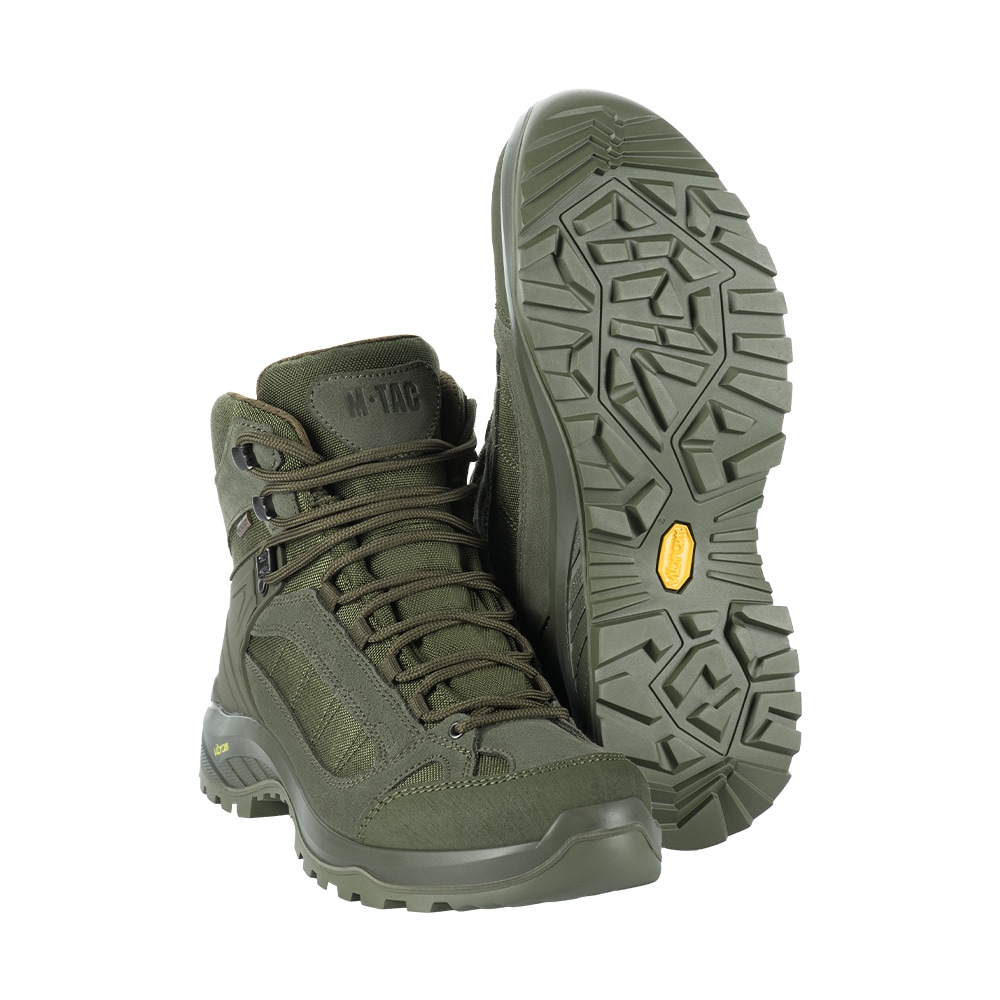 M-Tac Pro Line Vibram Tactical Boots - Ranger Green