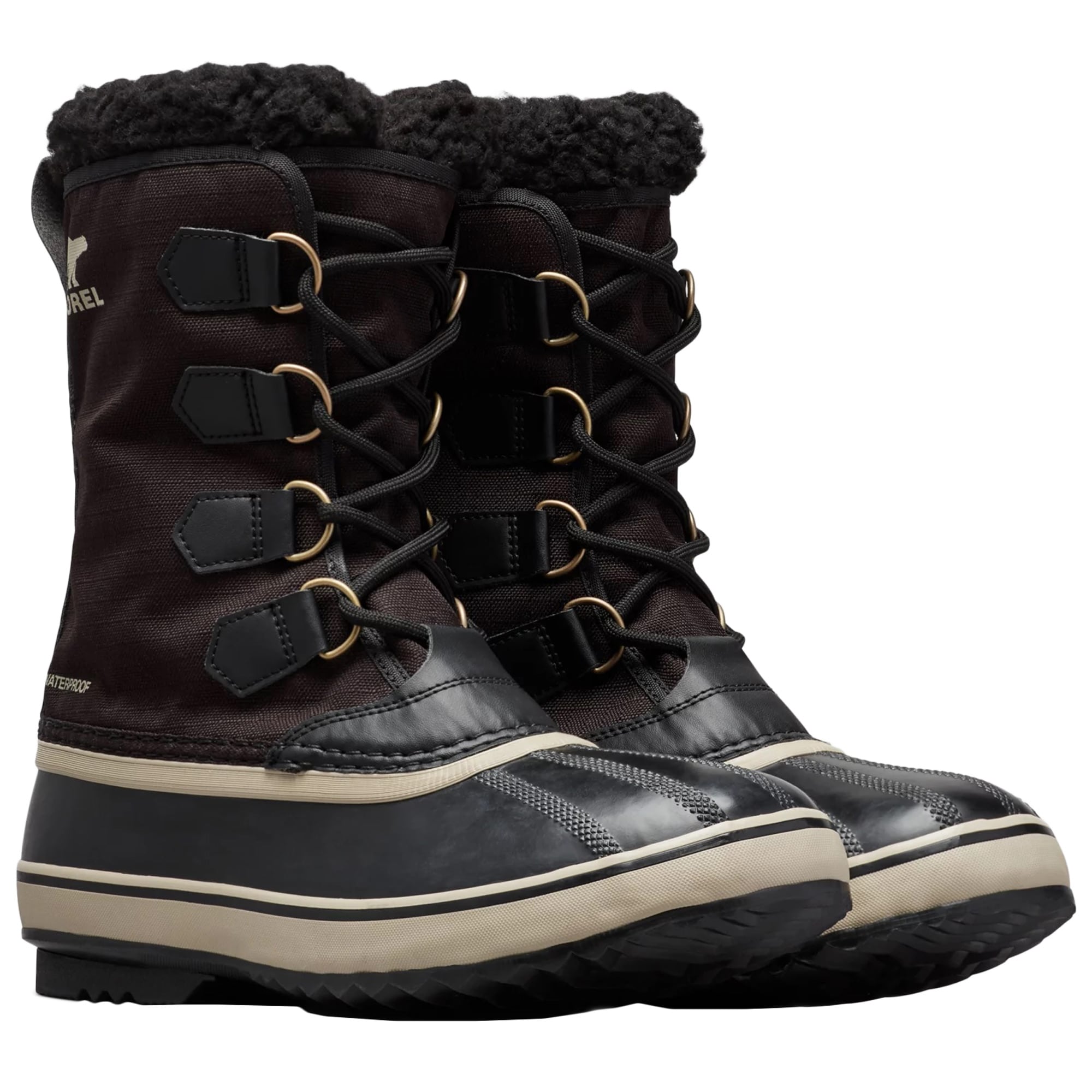 Sorel 1964 PAC Nylon WP Snow Boots - Black/Ancient