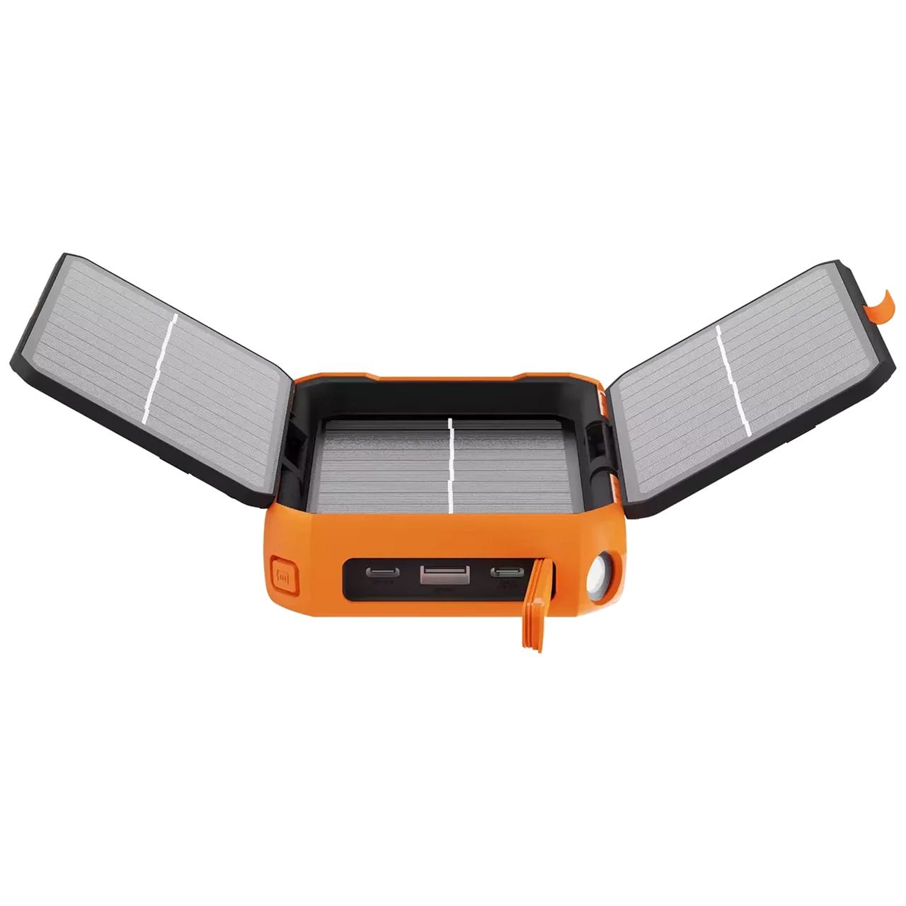 Xtorm Rugged Solar Powerbank 10000 mAh 20W - Black/Orange