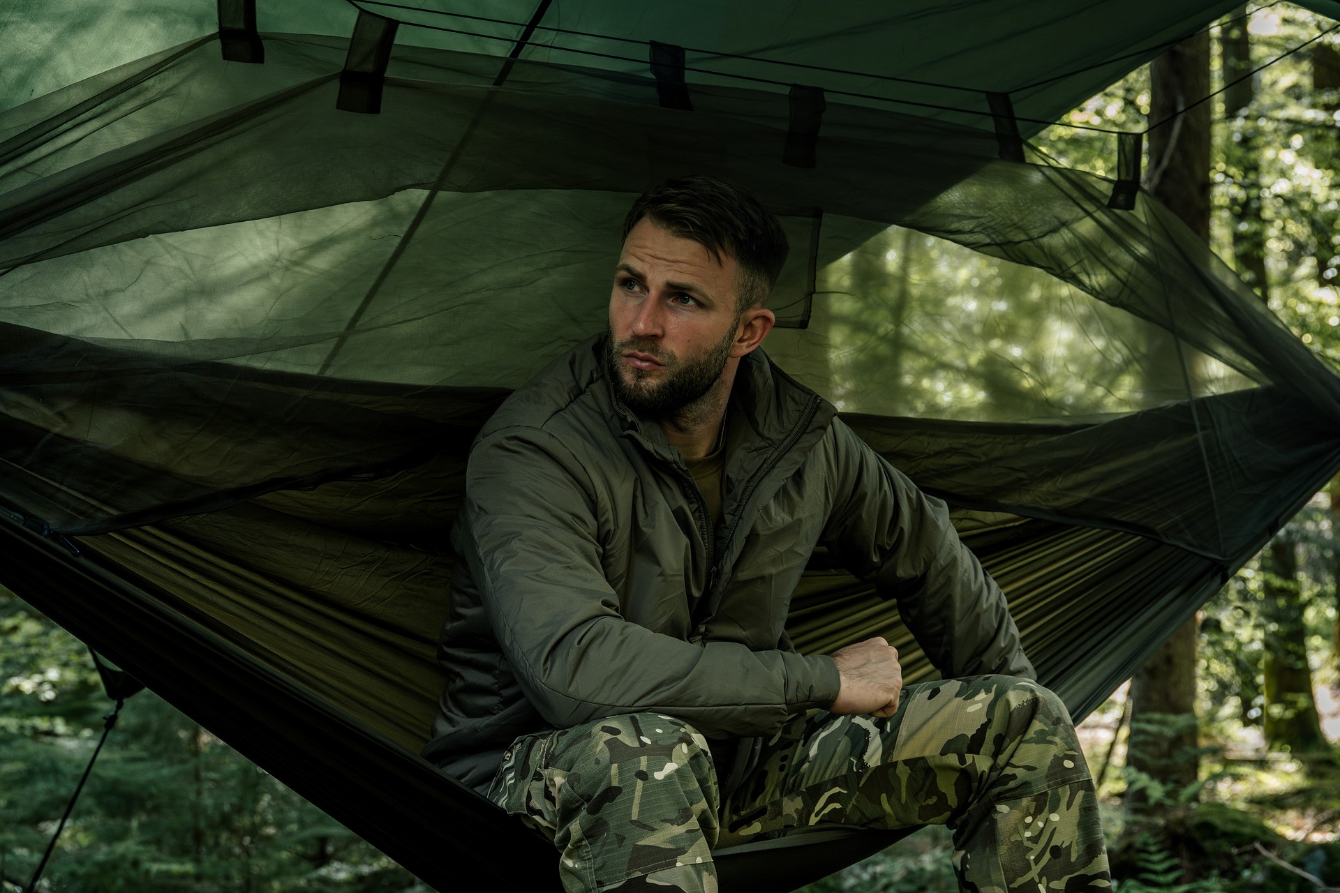 Highlander Forces Rayder Tactical Jacket - Ranger Green