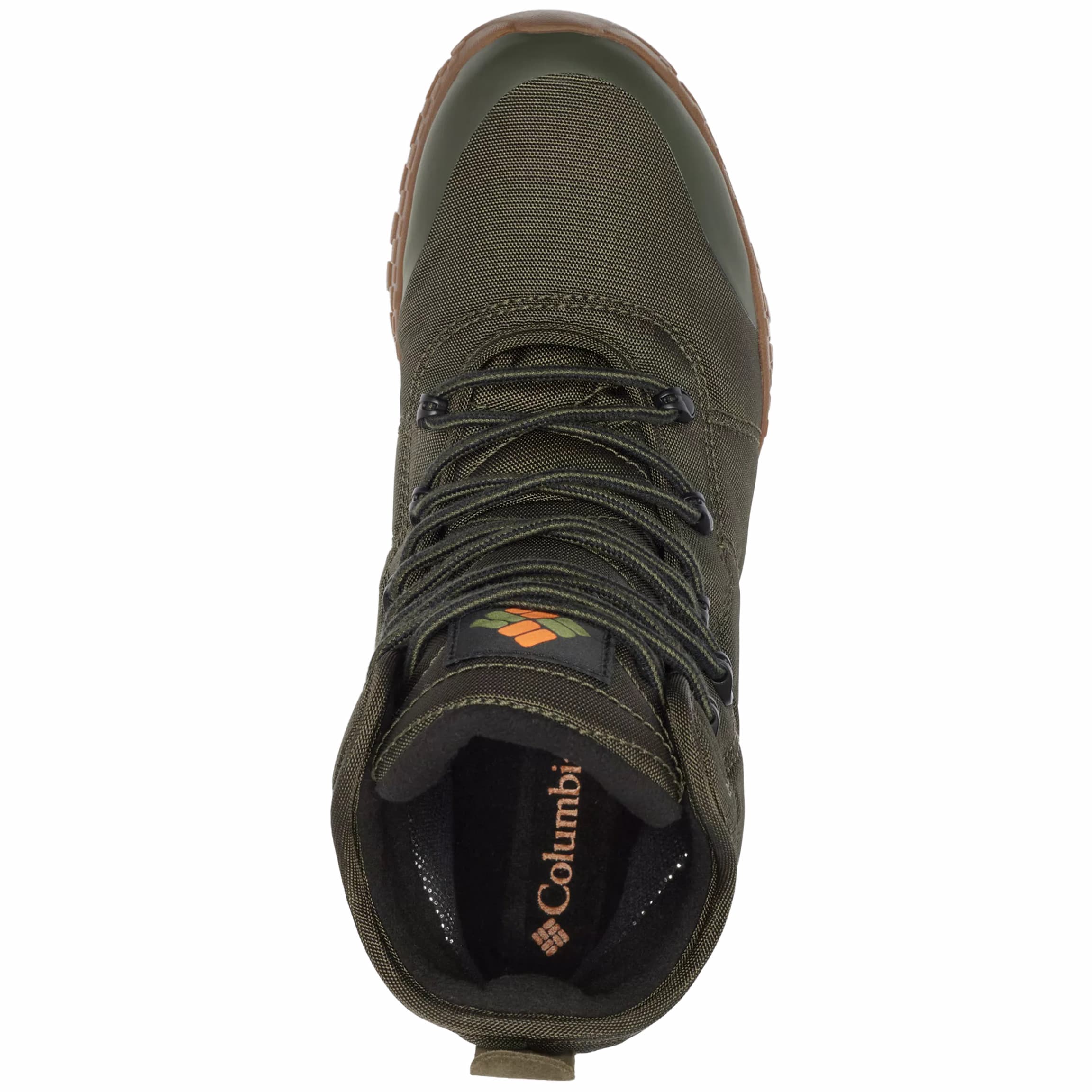 Columbia Fairbanks II Omni-Heat Waterproof Winter Boots - Deep Olive/Desert Sun