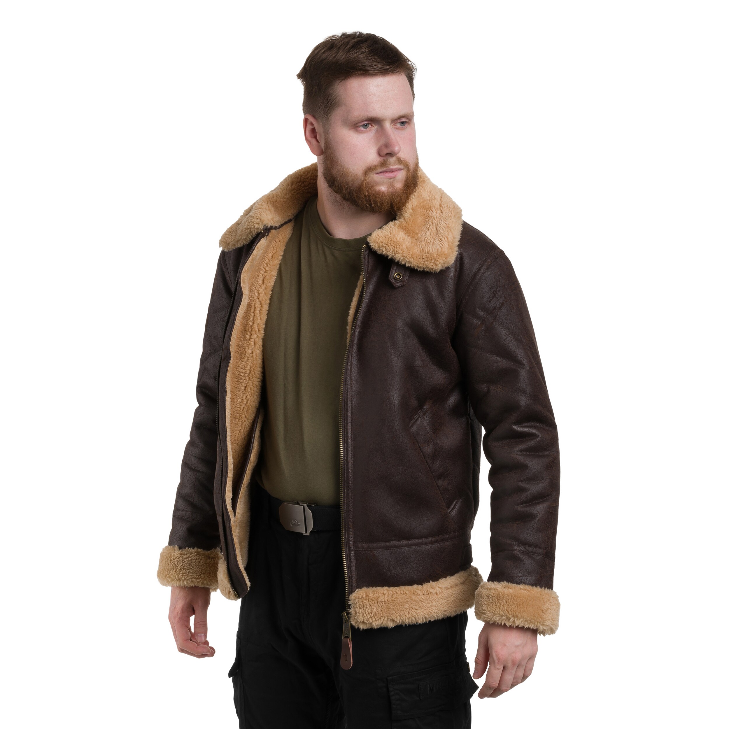 Alpha Industires B3 FL Jacket - Vintage Brown