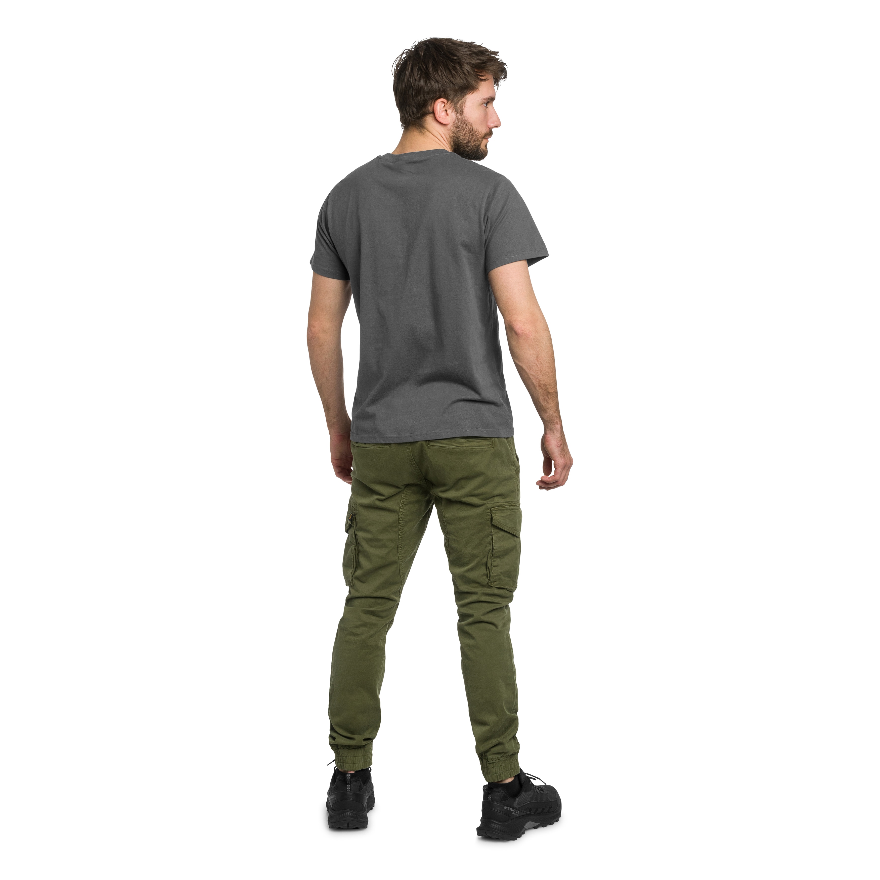 Alpha Industries Cotton Twill Jogger Pants - Dark Olive