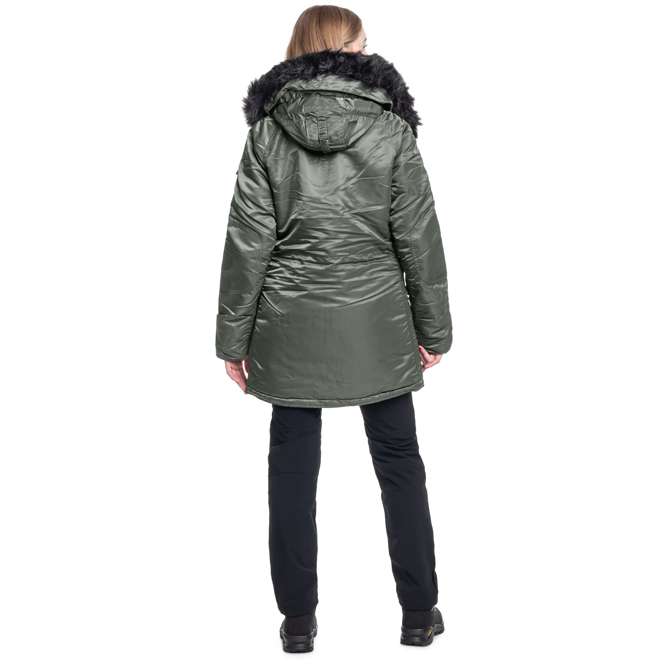 Alpha Industries N3B VF 59 Women's Jacket - Vintage Green/Black
