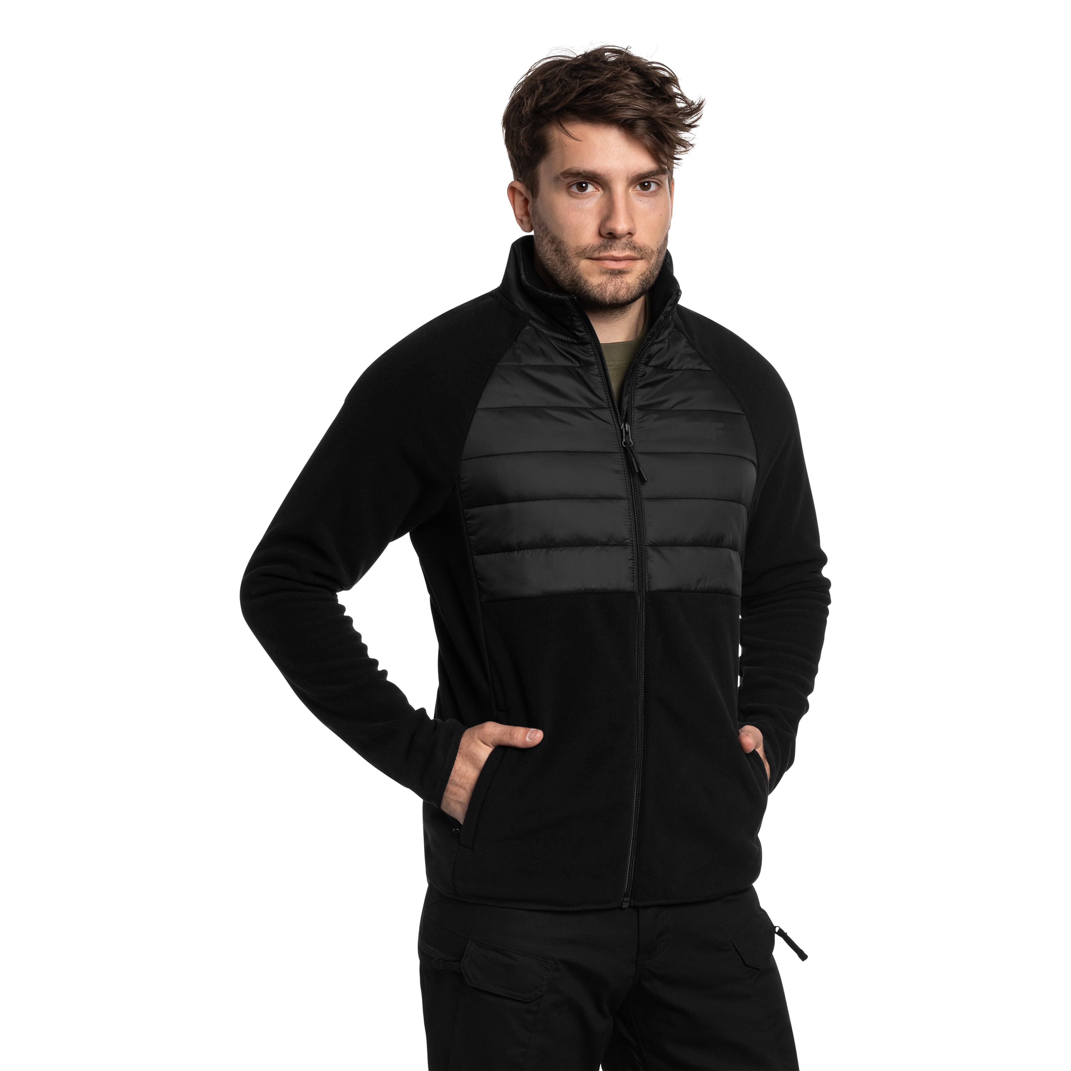 4F M249 Fleece - Black