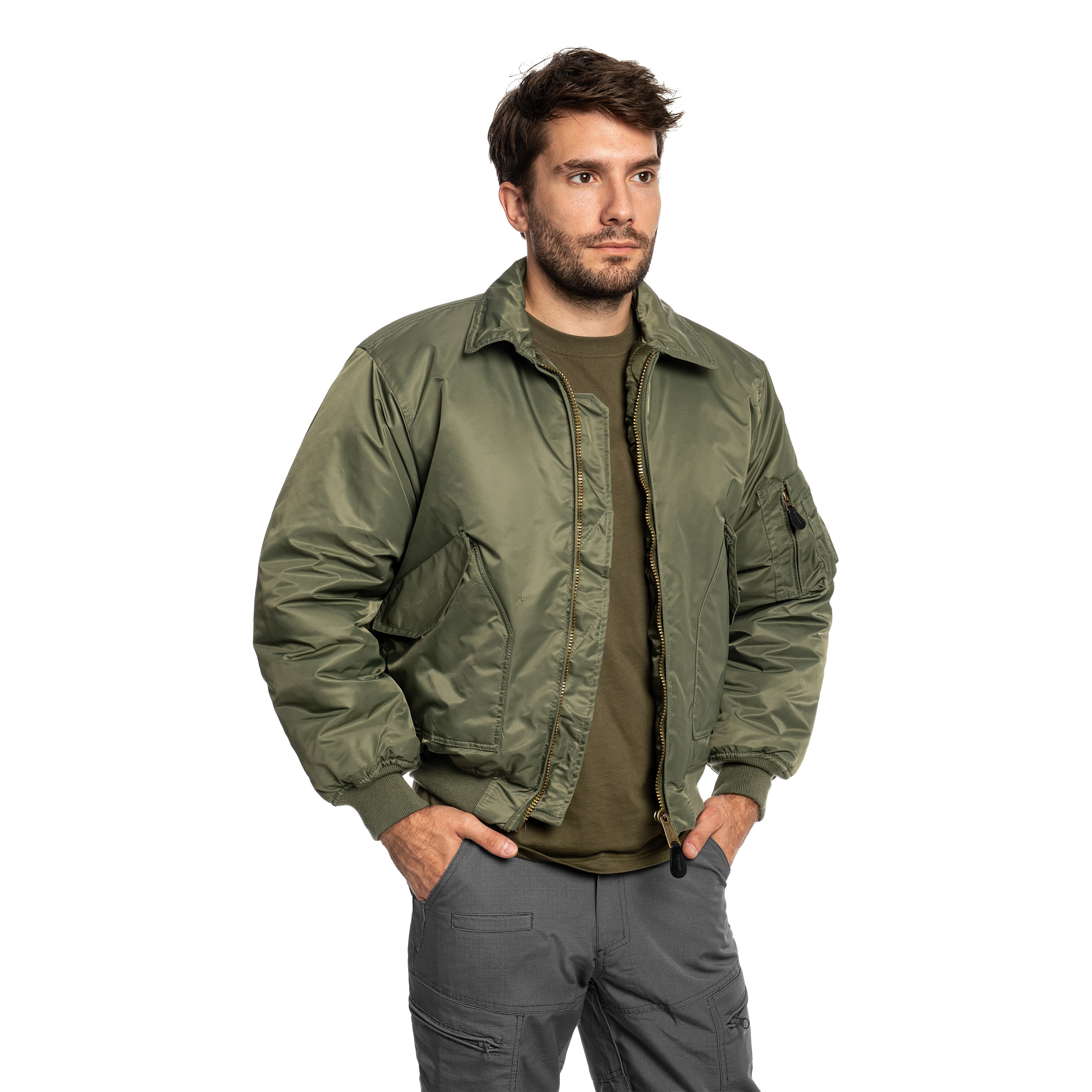 MFH US CWU Jacket - Olive