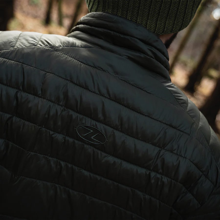 Highlander Outdoor Revisible Insulated Jacket - Olive/Black