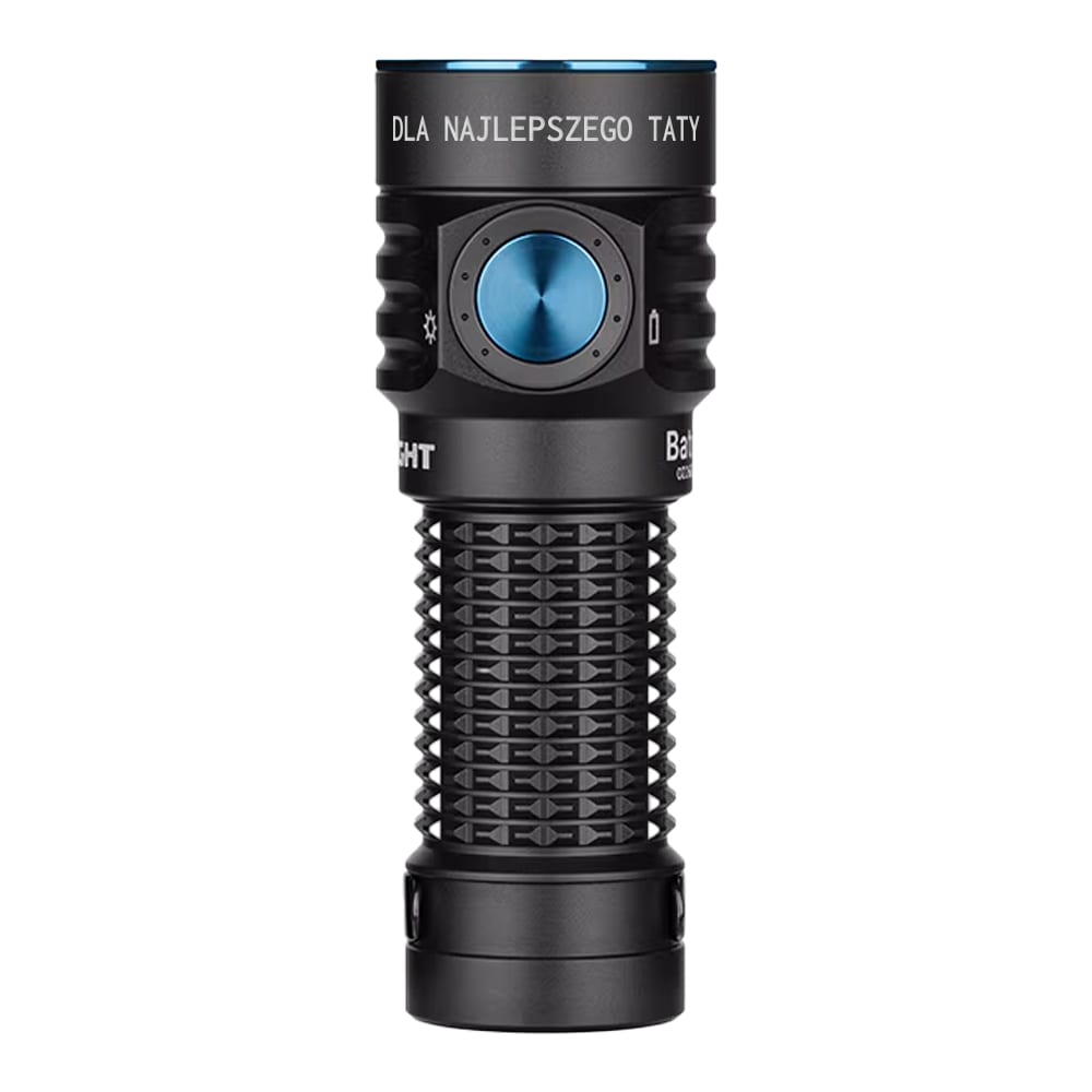 Olight Baton Turbo Black Rechargeable Flashlight - 1000 lumens