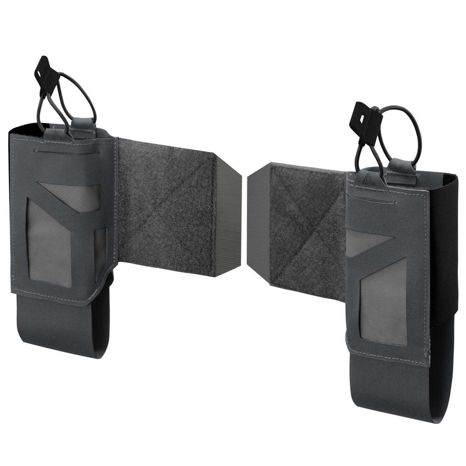 Direct Action Skeletonized Comms Wings Set Pouches - 2 pcs set. - Shadow Grey