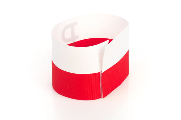 Polska Walcząca Arm Band - White and Red